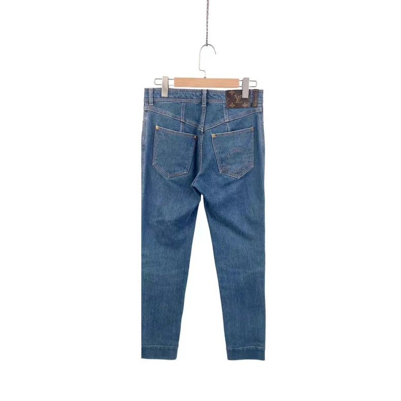 Louis Vuitton Louis Vuitton Monogram Denim Jeans 38 Size US 38 / EU 54 - 2 Thumbnail