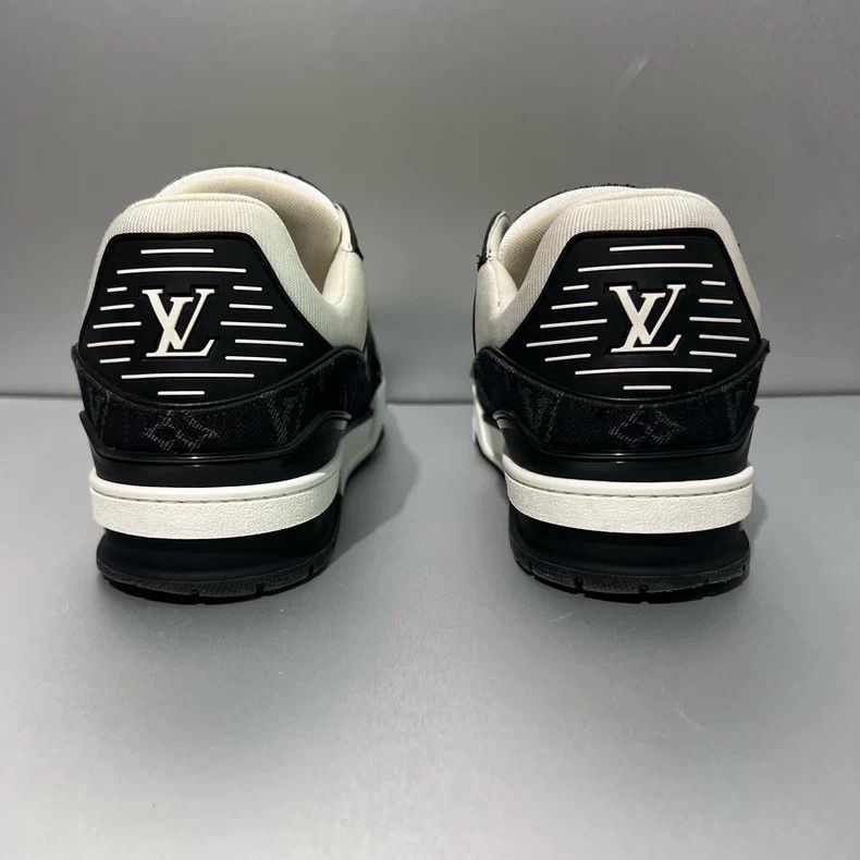 Louis Vuitton Louis Vuitton Trainer25 Denim Sneakers Size US 11 / EU 44 - 7 Thumbnail