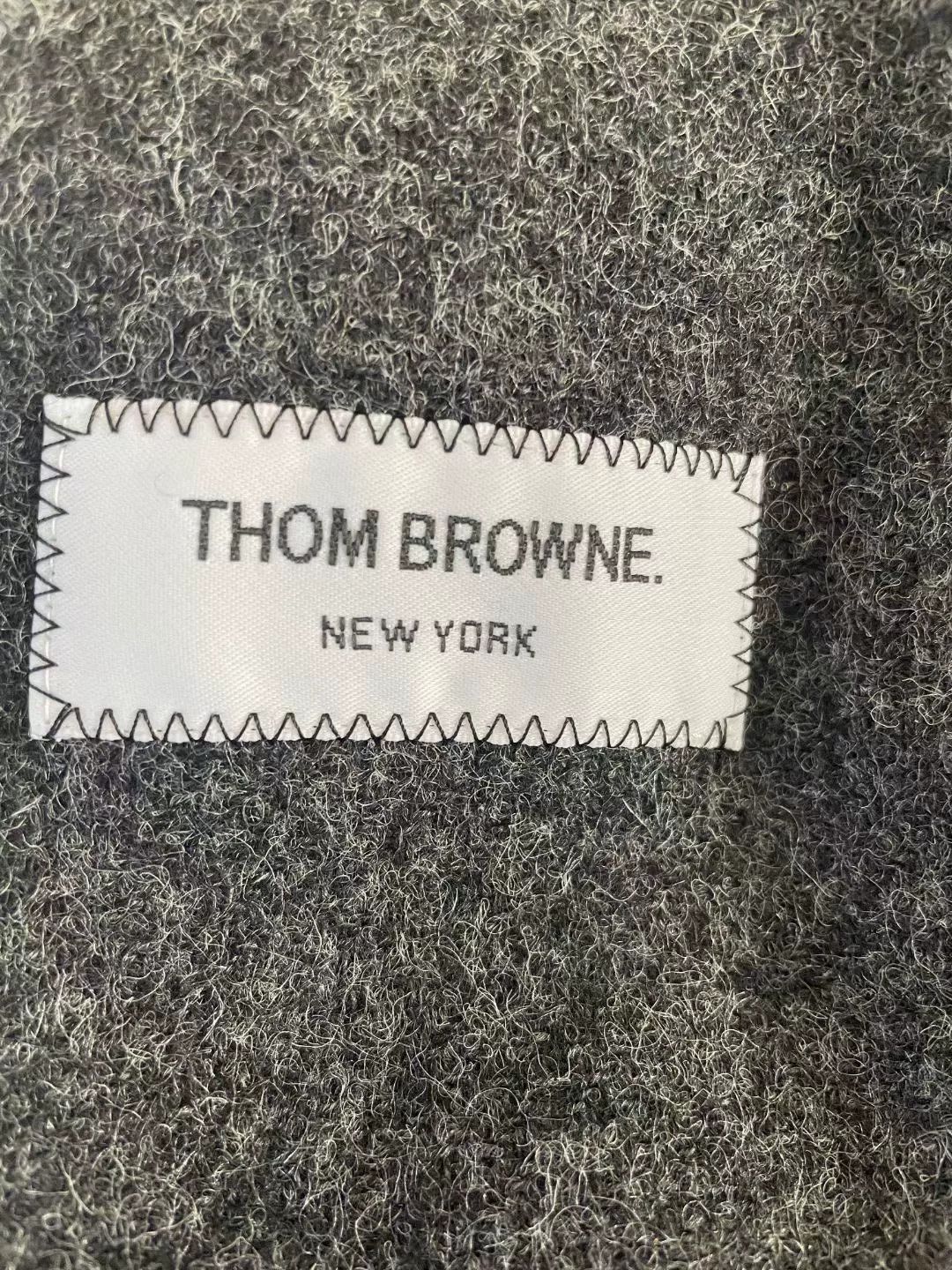 Thom Browne thom browne wool coat with unique design Size US XS / EU 42 / 0 - 4 Thumbnail
