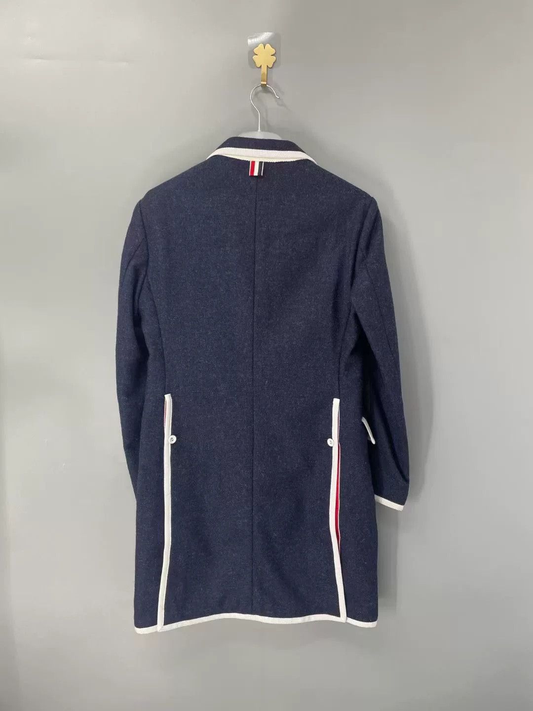 Thom Browne thom browne wool coat with unique design Size US XS / EU 42 / 0 - 2 Thumbnail
