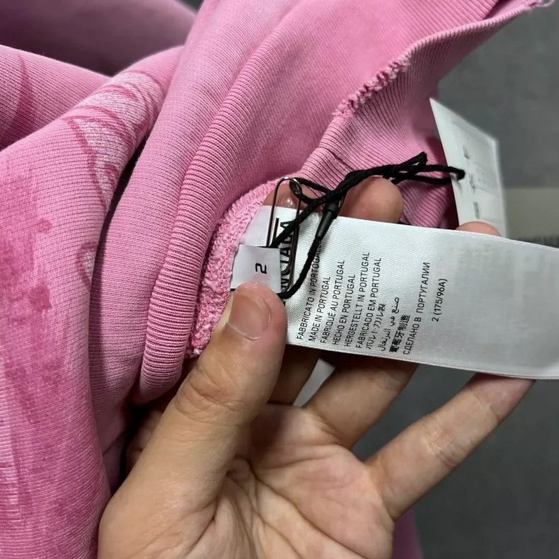 Balenciaga Balenciaga Pink Logo Print Hoodie Size US XS / EU 42 / 0 - 4 Thumbnail