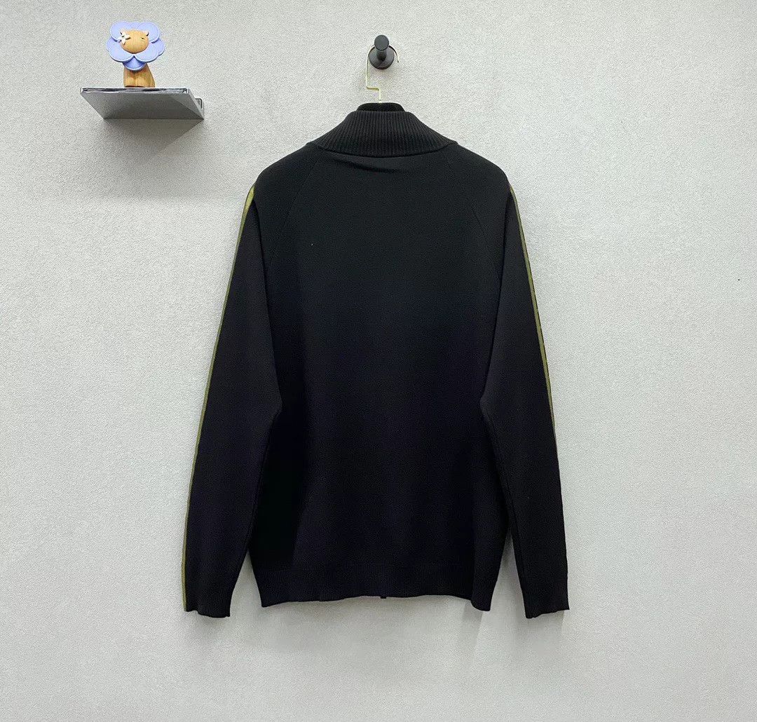 Fendi Fendi Wool Knit Zip-Up Jacket Size US L / EU 52-54 / 3 - 2 Thumbnail
