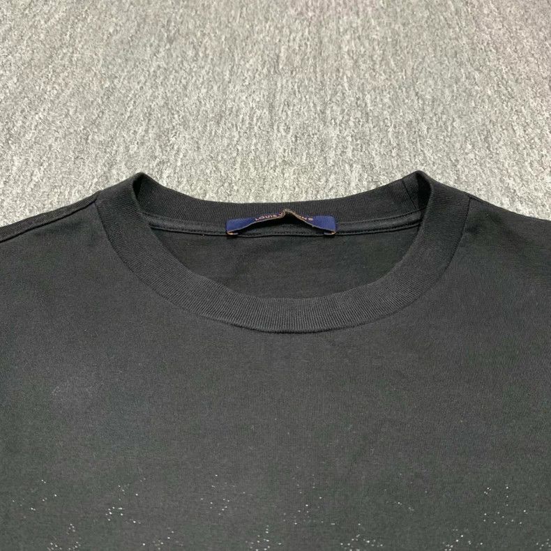 Louis Vuitton LV Black Gradient Print Short Sleeve Size US M / EU 48-50 / 2 - 9 Thumbnail