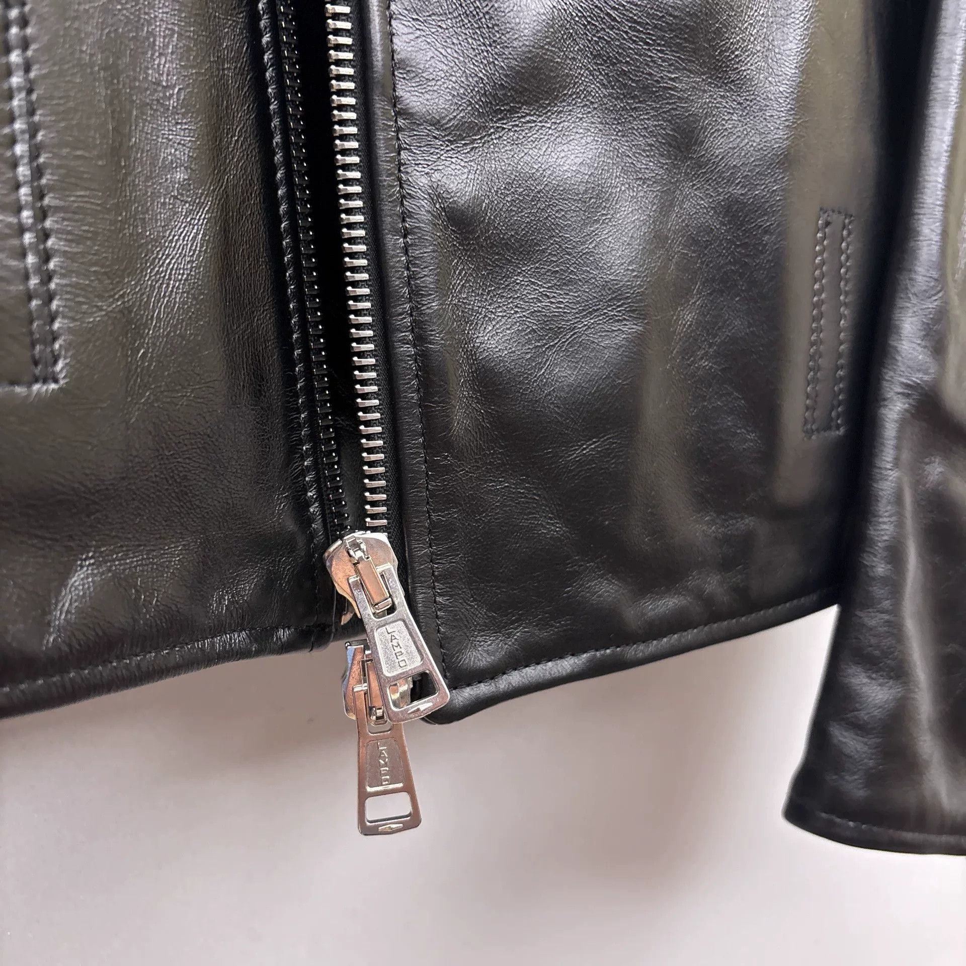 Our Legacy OUR LEGACY Leather Biker Jacket Size US L / EU 52-54 / 3 - 3 Thumbnail