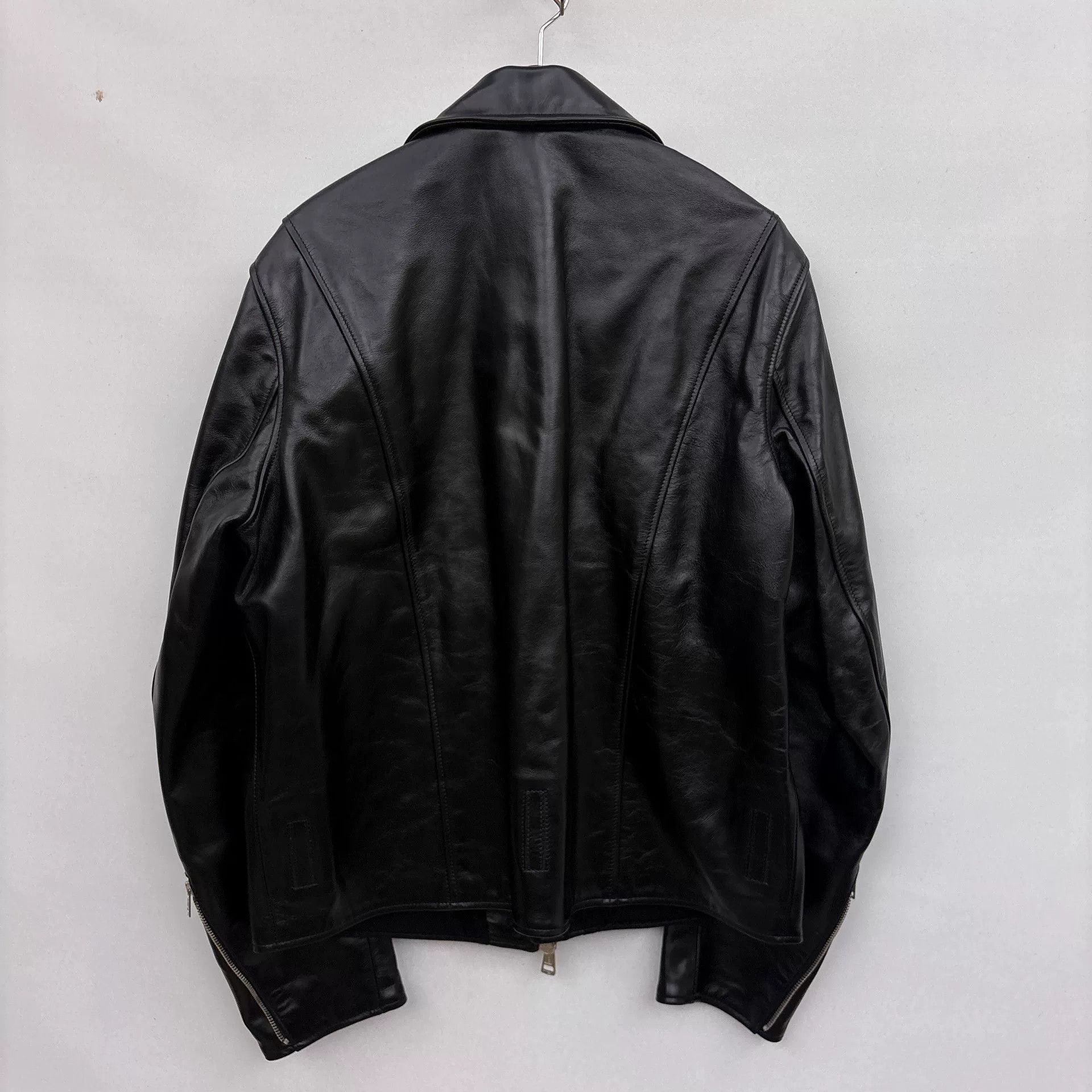 Our Legacy OUR LEGACY Leather Biker Jacket Size US L / EU 52-54 / 3 - 4 Thumbnail