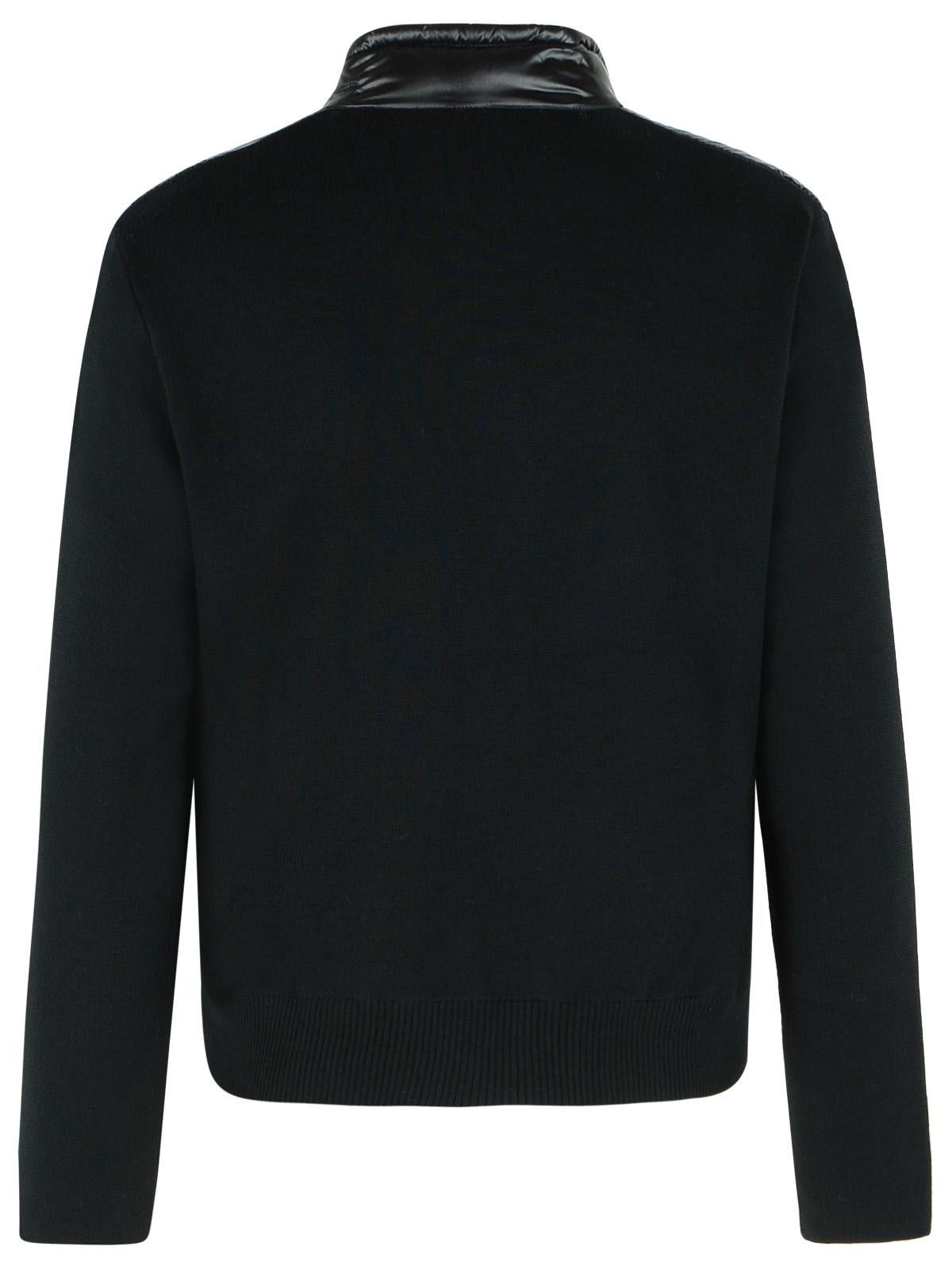 Moncler MONCLER Padded Wool Cardigan With Black Zip Size US L / EU 52-54 / 3 - 3 Thumbnail