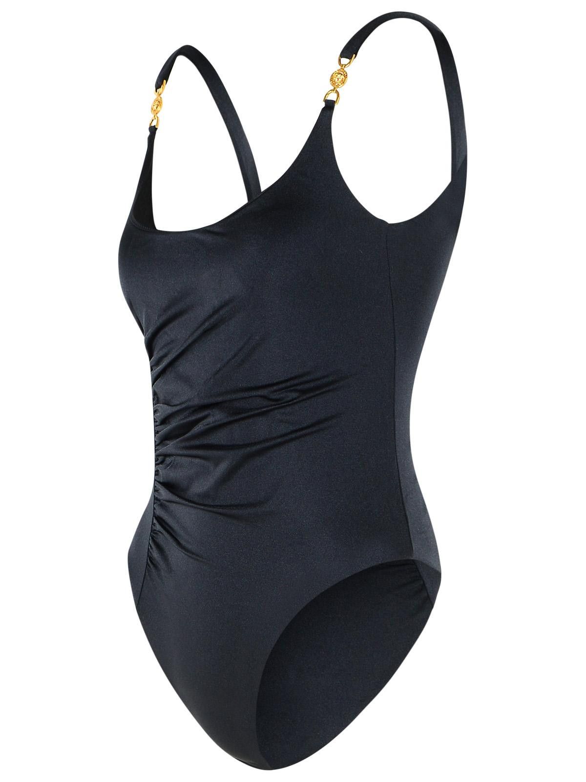 Versace VERSACE Black Swimsuit In Polyamide Blend Size L / US 10 / IT 46 - 2 Thumbnail