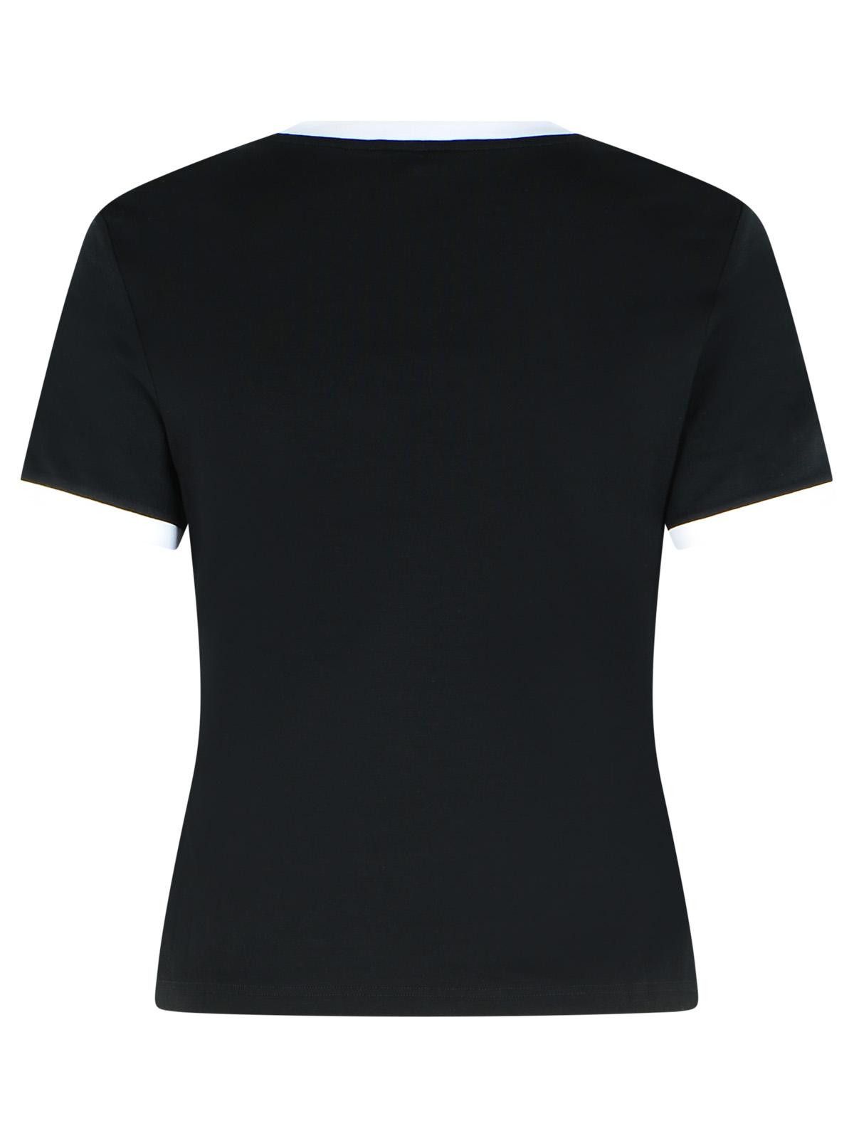 Versace VERSACE Black Viscose T-Shirt Size S / US 4 / IT 40 - 3 Thumbnail