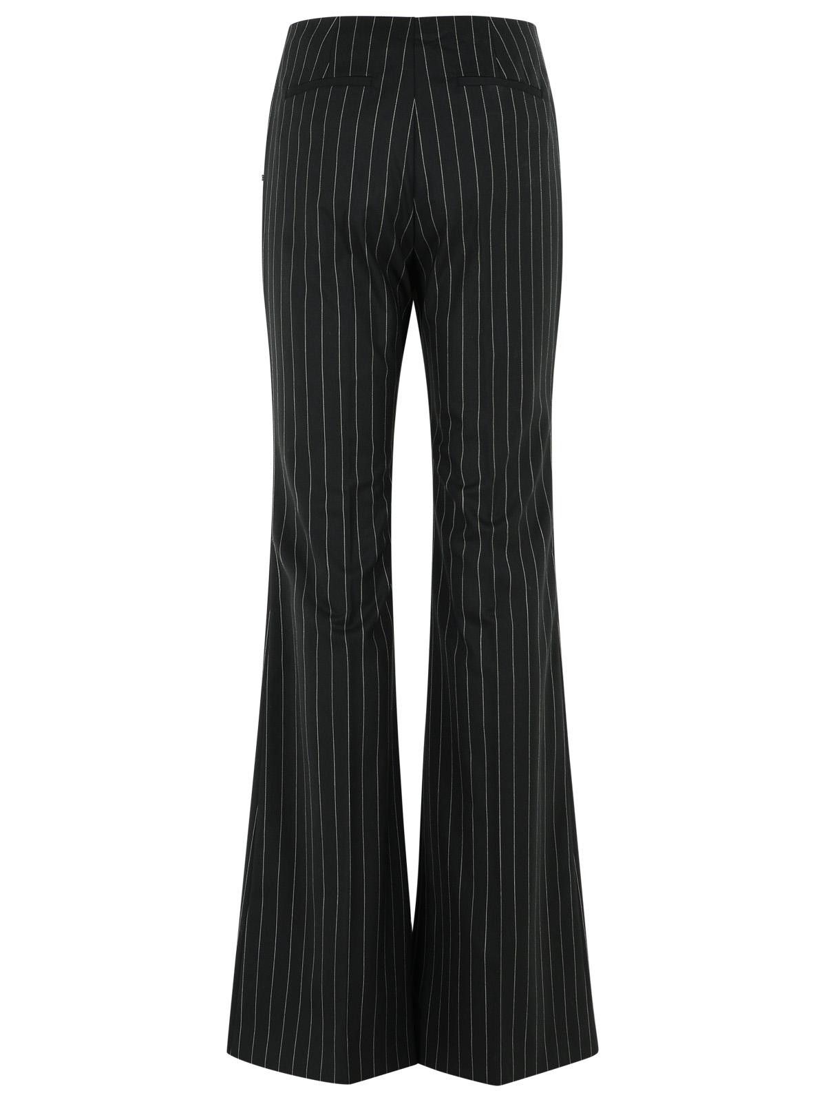 Sportmax SPORTMAX 'Visino' Black Virgin Wool Blend Pants Size 27" / US 4 / IT 40 - 3 Thumbnail