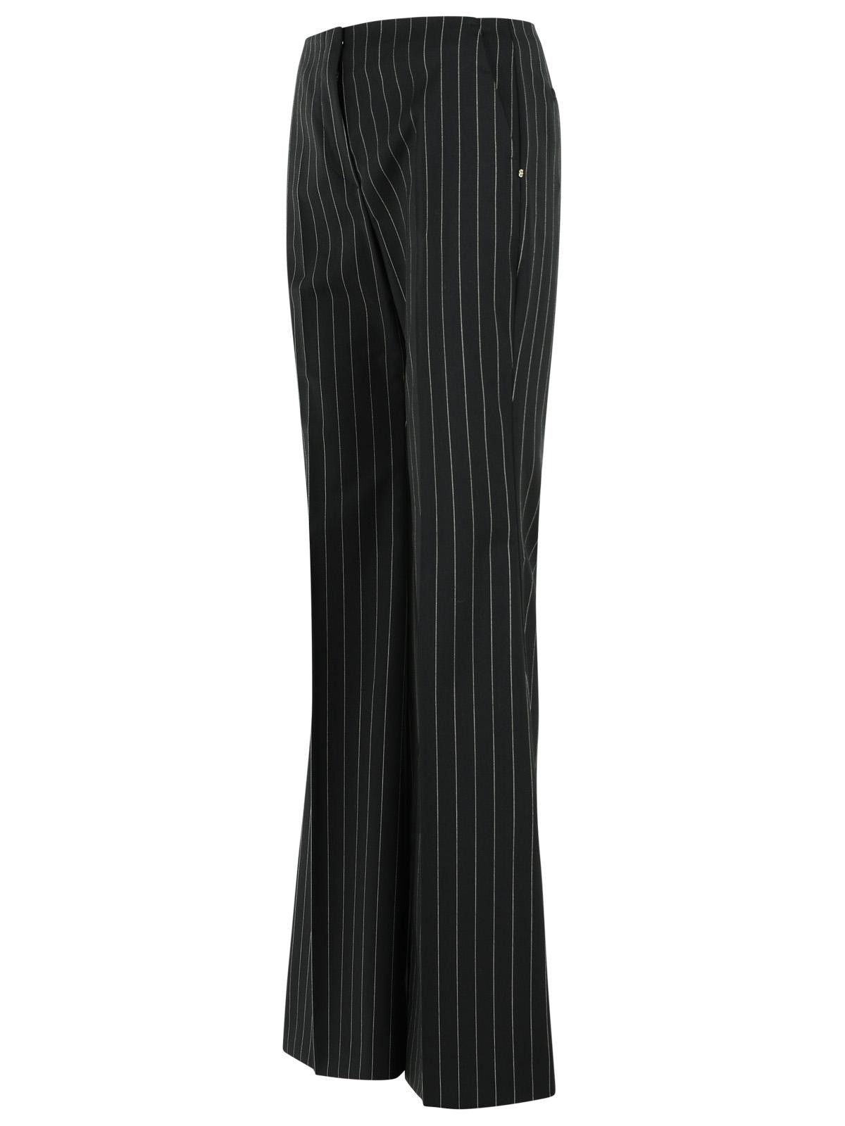 Sportmax SPORTMAX 'Visino' Black Virgin Wool Blend Pants Size 28" / US 6 / IT 42 - 2 Thumbnail