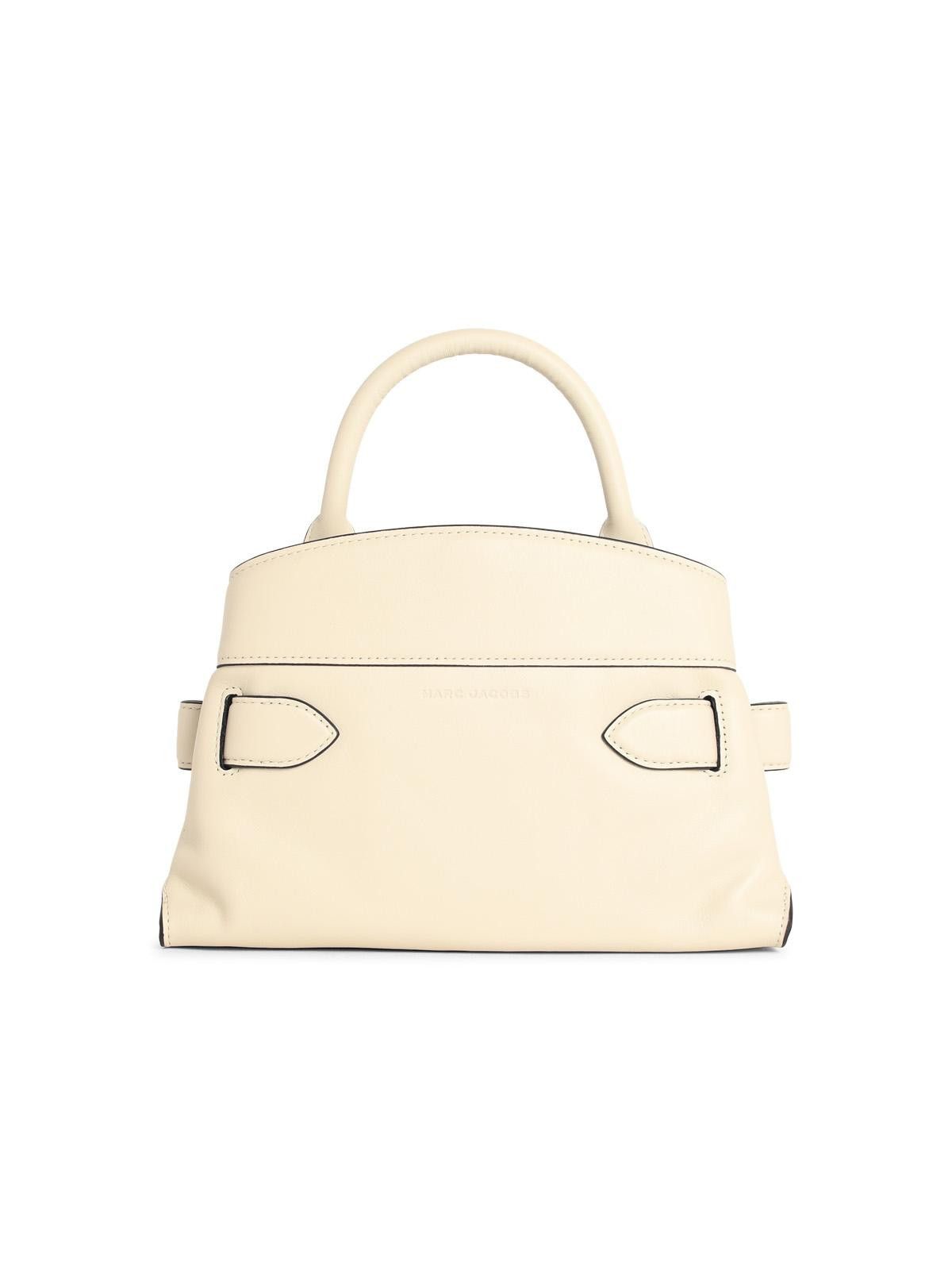Marc Jacobs MARC JACOBS (THE) 'The Small Satchel' White Leather Bag Size ONE SIZE - 3 Thumbnail
