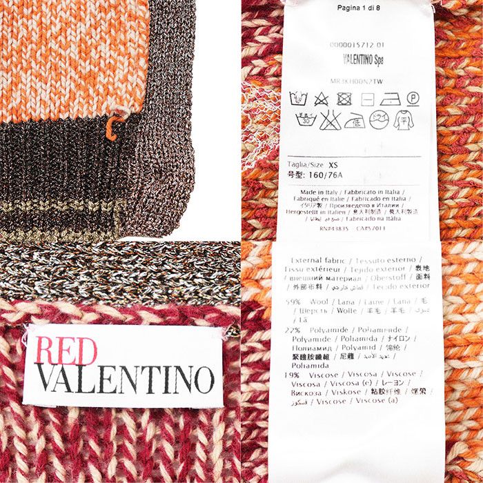 Valentino Valentino RED VALENTINO Wool Nylon Rayon Long Cardigan Others Tops DUTY FREE for USA Size ONE SIZE - 10 Thumbnail