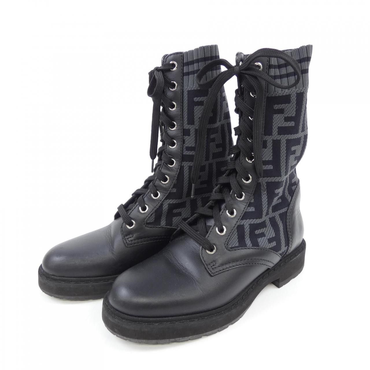 Fendi Fendi Fendi Boots Leather Shoes DUTY FREE for USA Size ONE SIZE - 3 Thumbnail