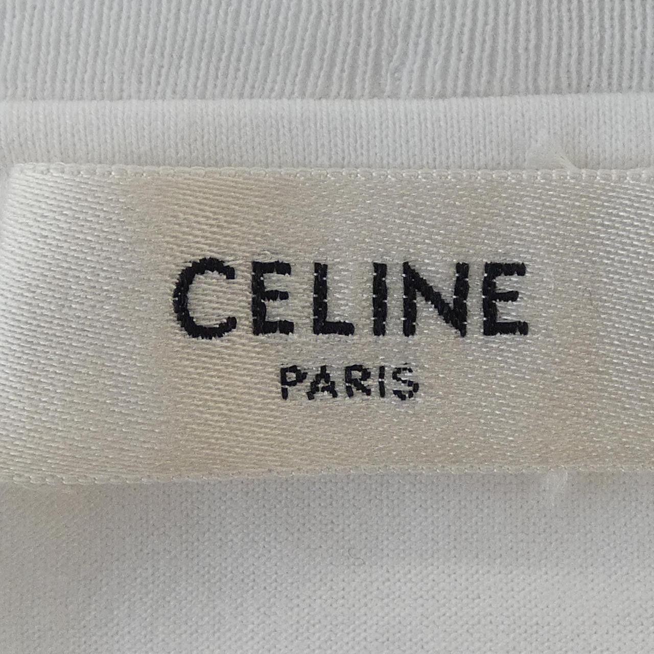 Celine Celine Celine T-shirt Cotton T-Shirts 2X351501F DUTY FREE for USA Size ONE SIZE - 4 Thumbnail