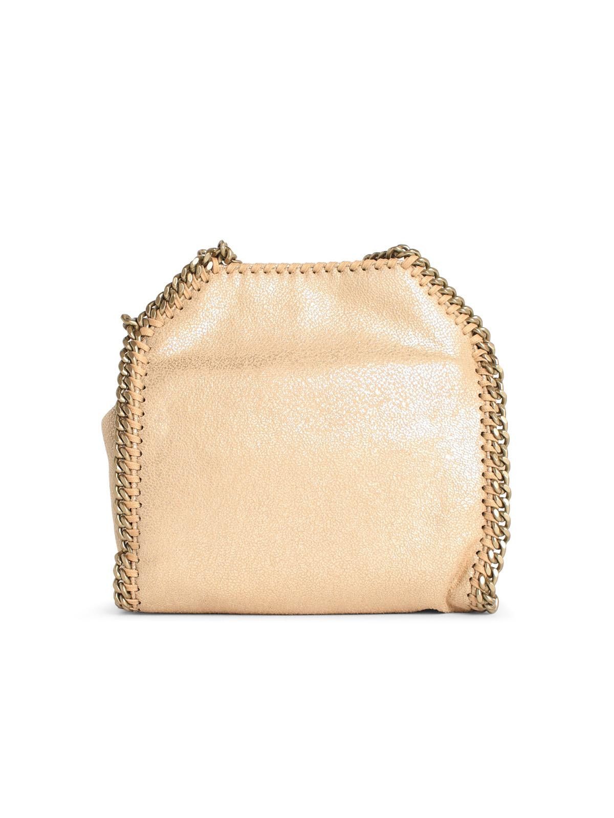 Stella McCartney STELLA McCARTNEY 'Tote Micro Falabella' Gold 'Shaggy Deer' Bag Size ONE SIZE - 3 Thumbnail