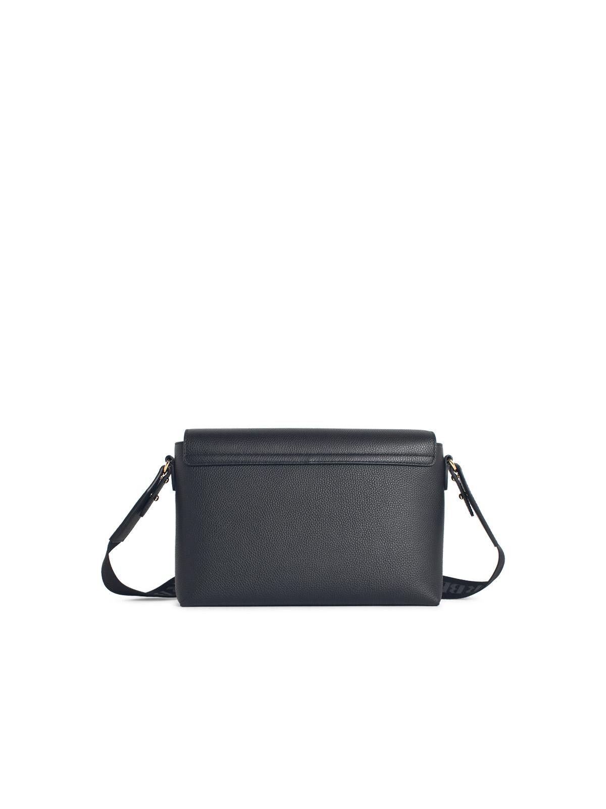 Burberry BURBERRY Medium 'Note' Black Leather Bag Size ONE SIZE - 3 Thumbnail