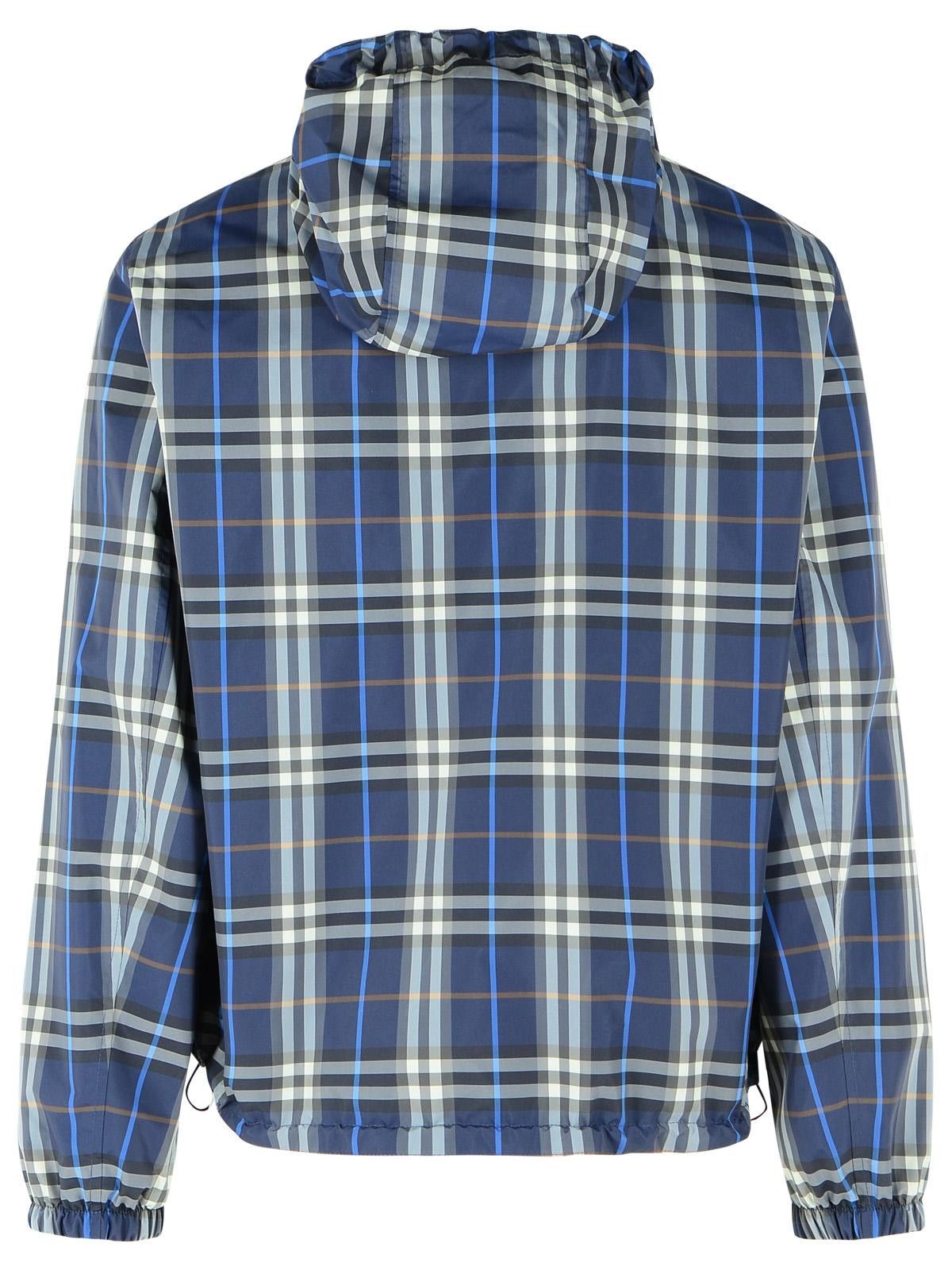 Burberry BURBERRY Dark Blue Polyester Reversible Jacket Size US M / EU 48-50 / 2 - 6 Thumbnail