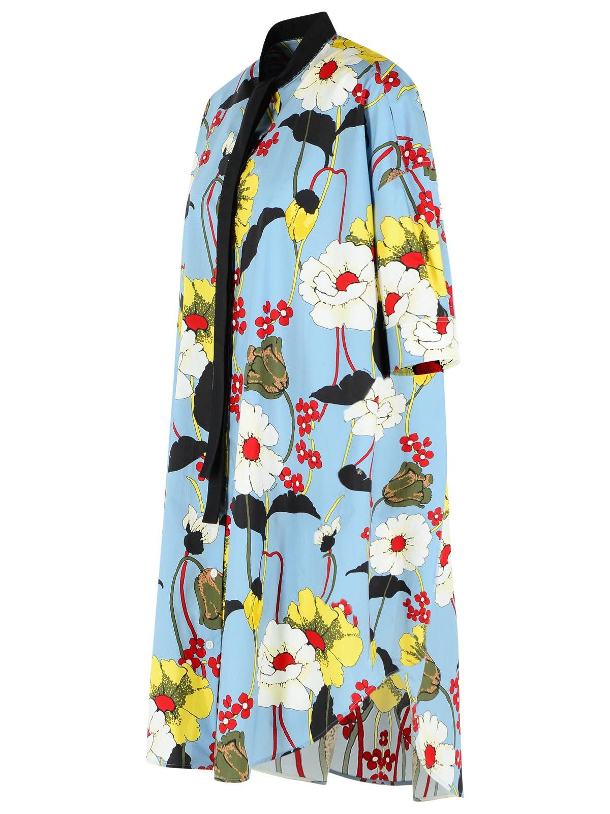 Marni MARNI Multicolor Cotton Dress Size M / US 6-8 / IT 42-44 - 2 Thumbnail