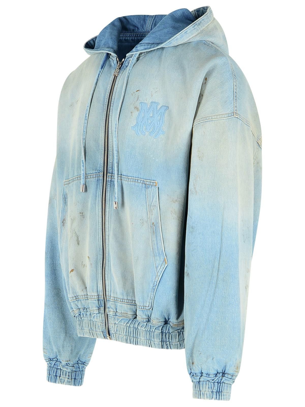 Amiri AMIRI Light Blue Cotton Jacket Size US L / EU 52-54 / 3 - 2 Thumbnail