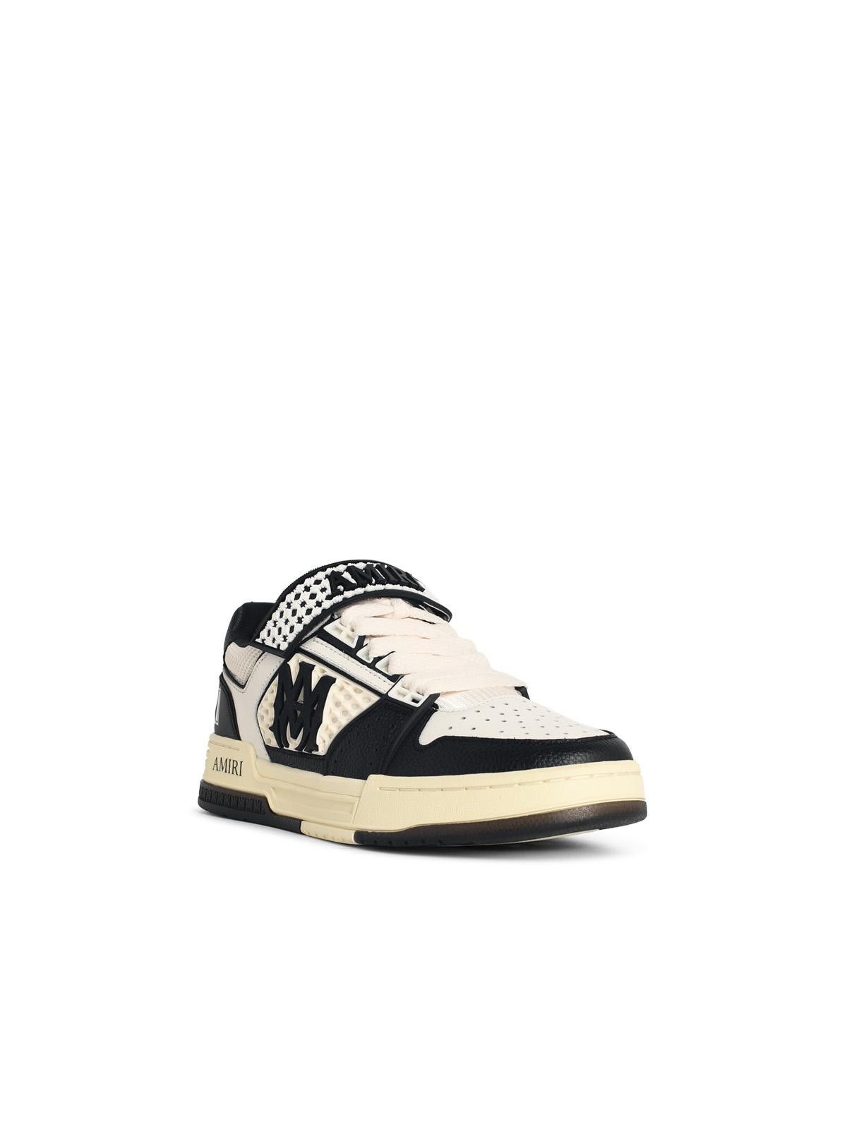 Amiri AMIRI 'Ma Skyline' Black Leather Sneakers Size US 12 / EU 45 - 2 Thumbnail