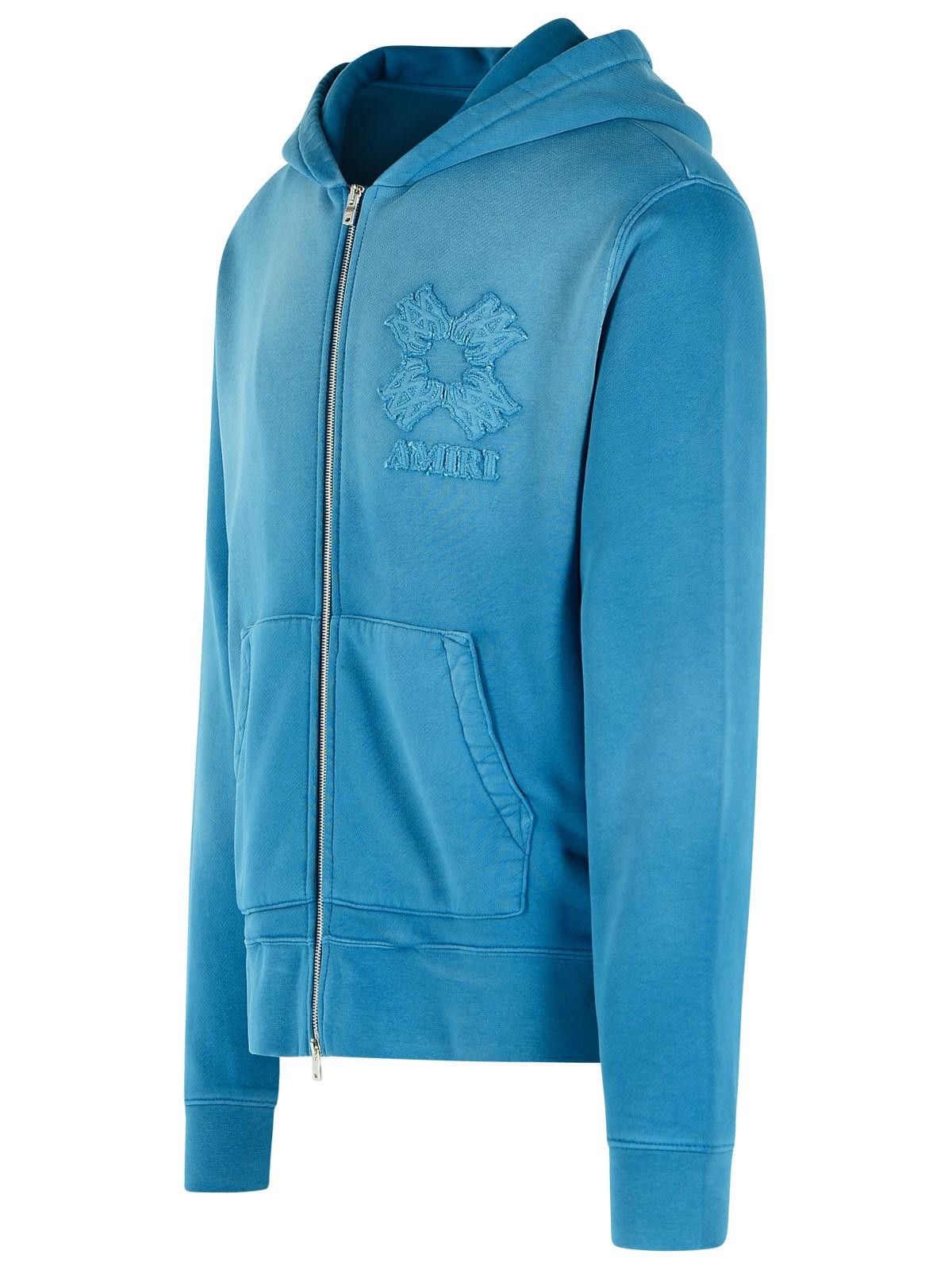 AMIRI Dark Indigo Cotton Hoodie