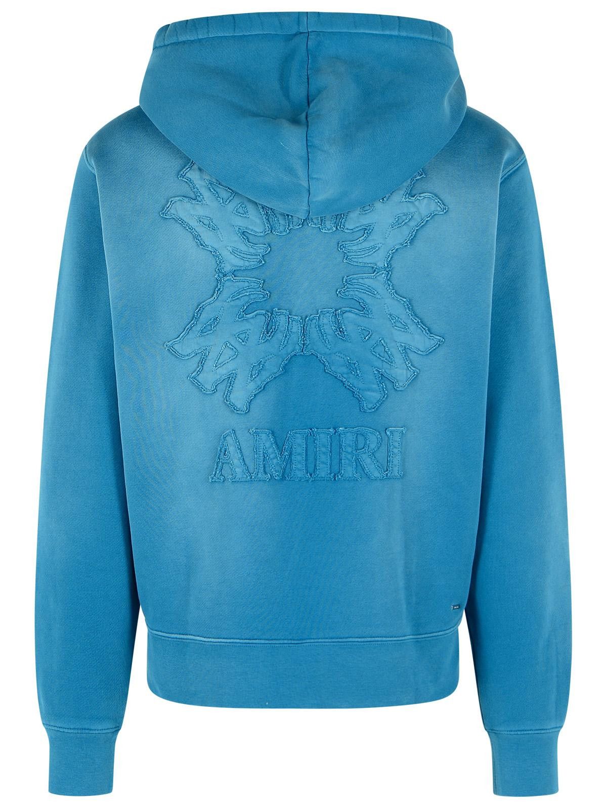 AMIRI Dark Indigo Cotton Hoodie