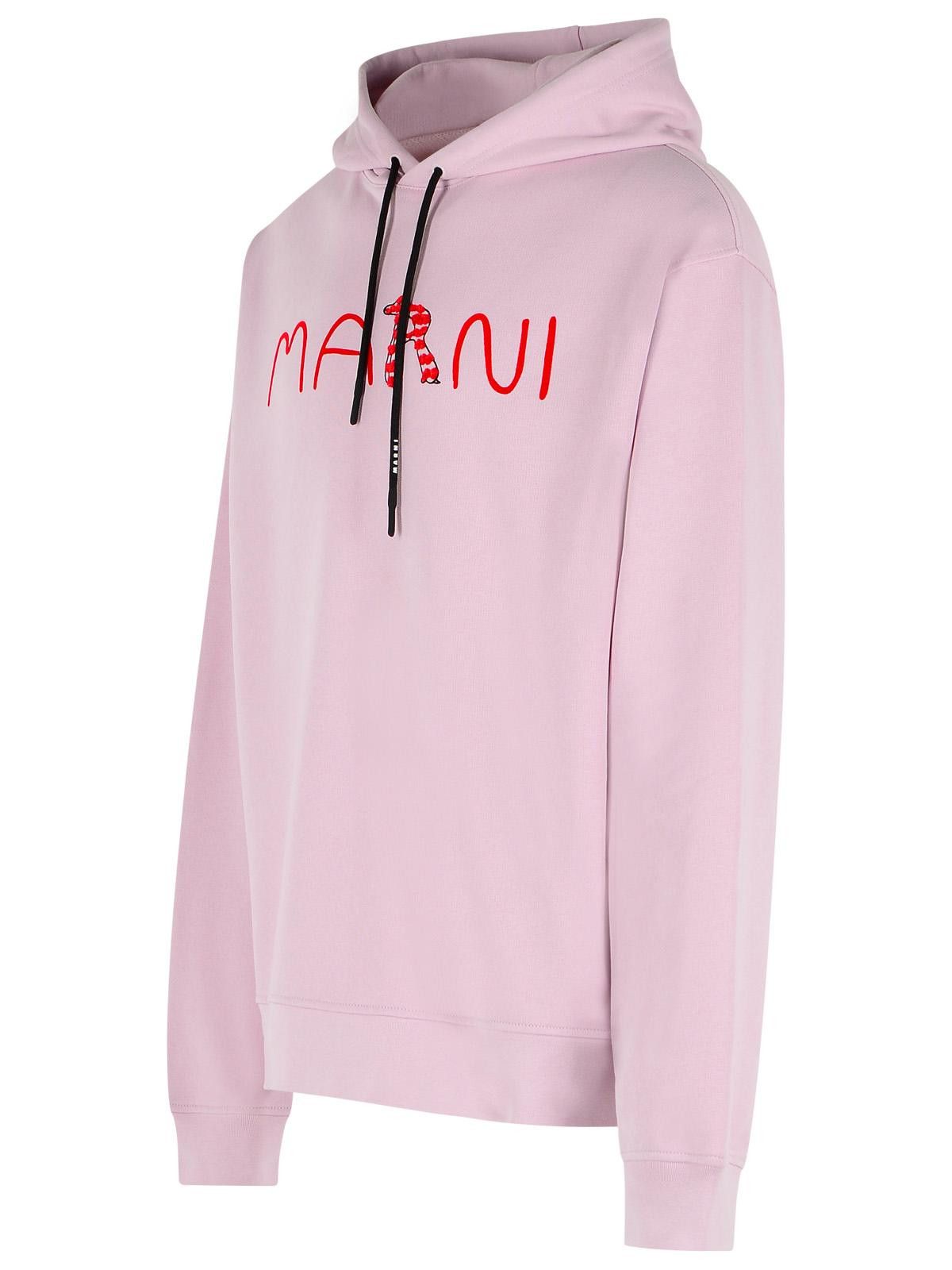 Marni MARNI Pink Cotton Sweatshirt Size US L / EU 52-54 / 3 - 2 Thumbnail