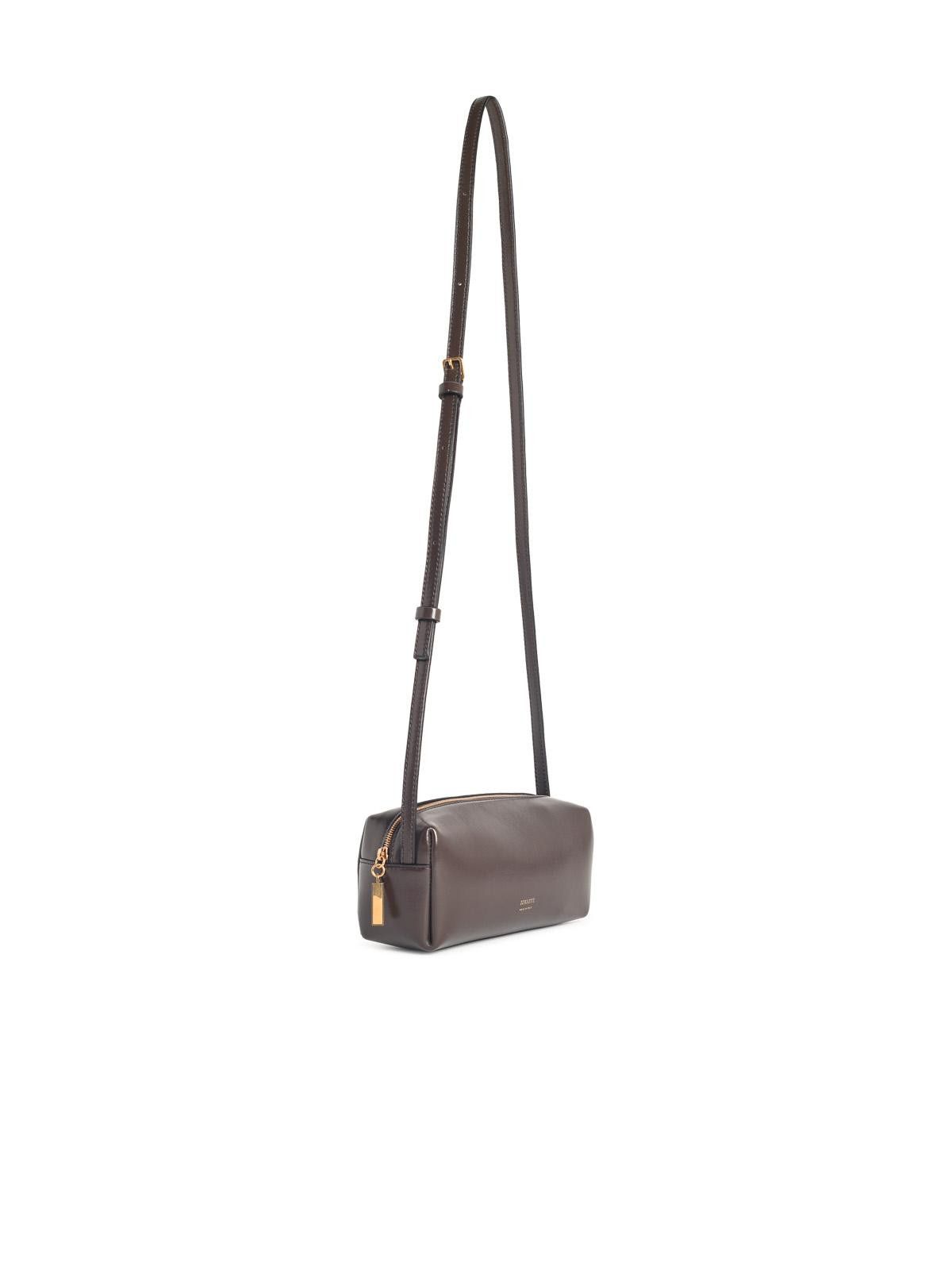KHAITE KHAITE Brown Leather 'Kye' Mini Crossbody Bag Size ONE SIZE - 2 Thumbnail