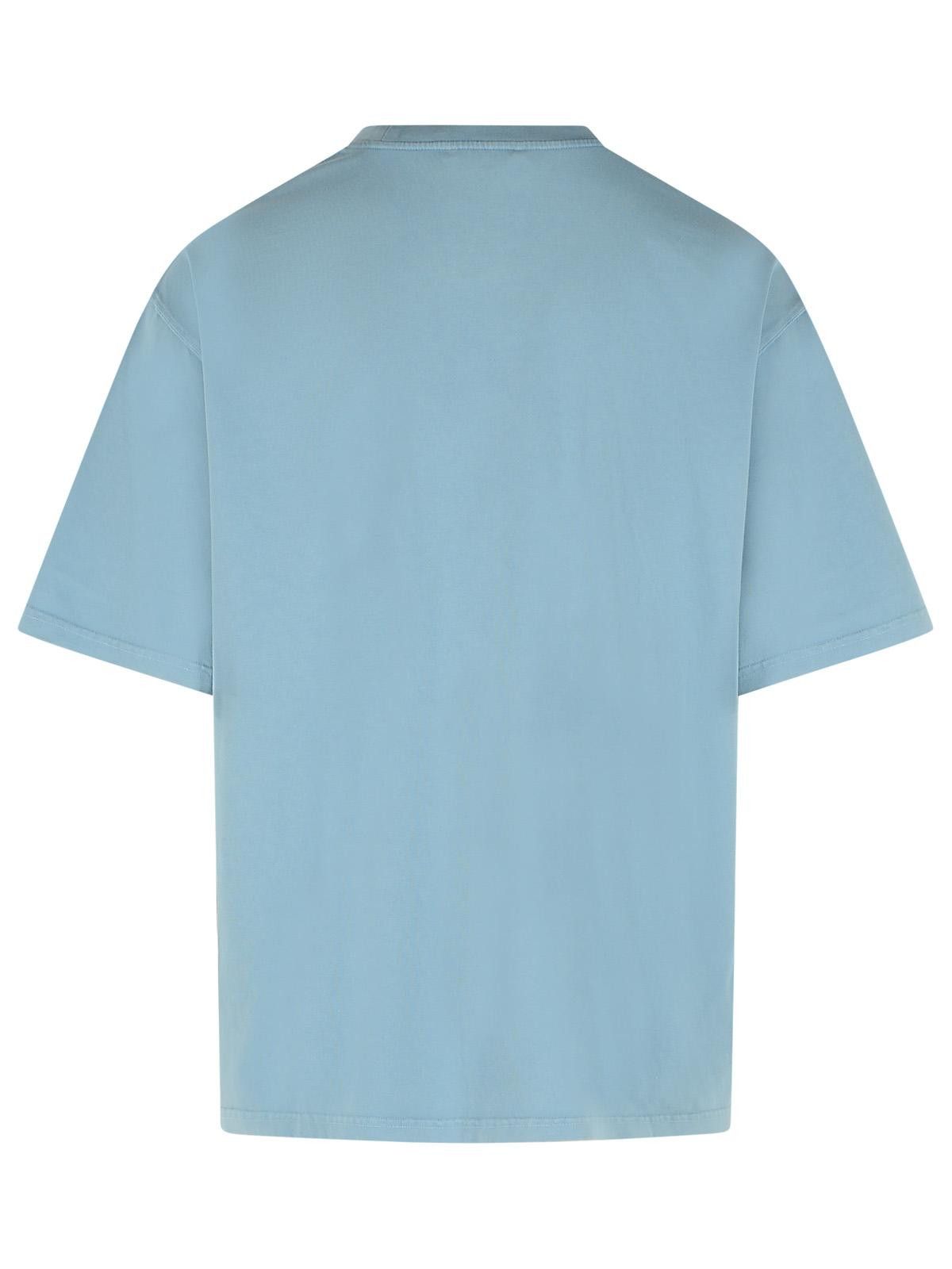 Marni MARNI Light Blue Cotton T-Shirt Size US XL / EU 56 / 4 - 3 Thumbnail