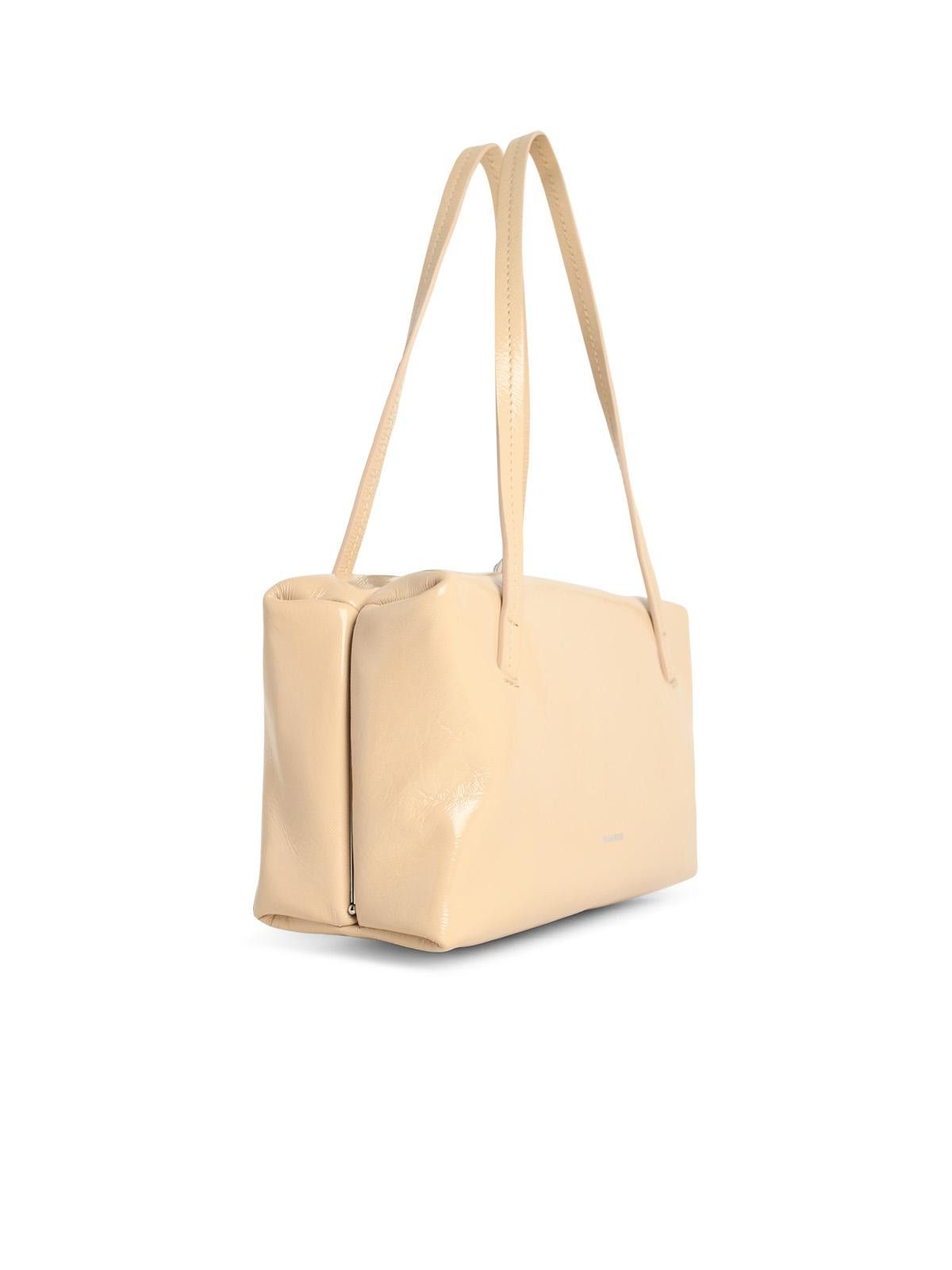 Jil Sander JIL SANDER 'Goji Pillow' Small Beige Leather Bag Size ONE SIZE - 2 Thumbnail