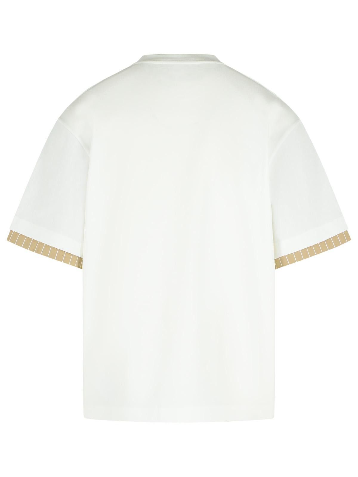 Jil Sander JIL SANDER White Cotton Crew Neck T-Shirt Size US S / EU 44-46 / 1 - 3 Thumbnail