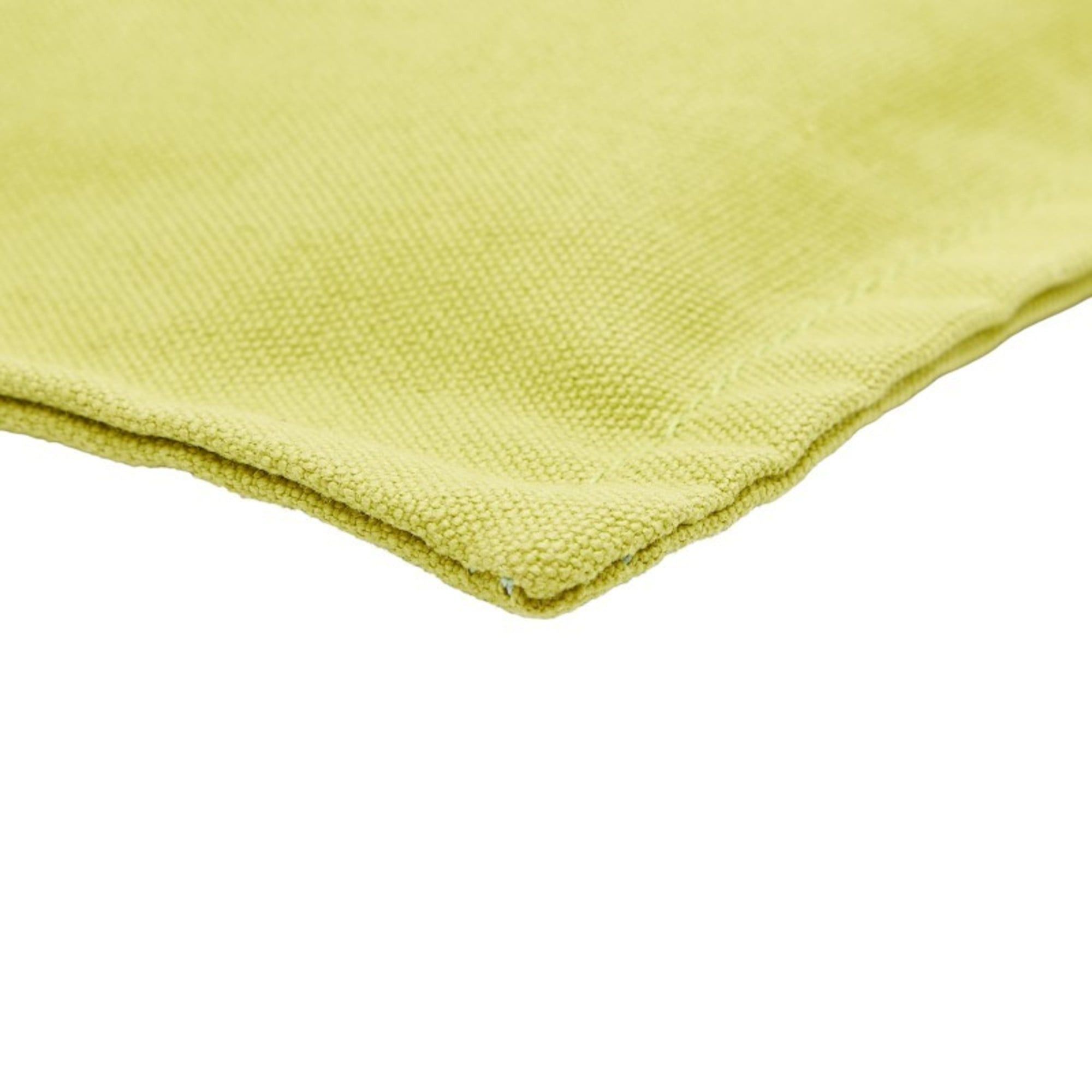 Hermes Hermès Bora GM (Large) Pouch, Green Cotton, Women's, HERMES Size ONE SIZE - 4 Thumbnail