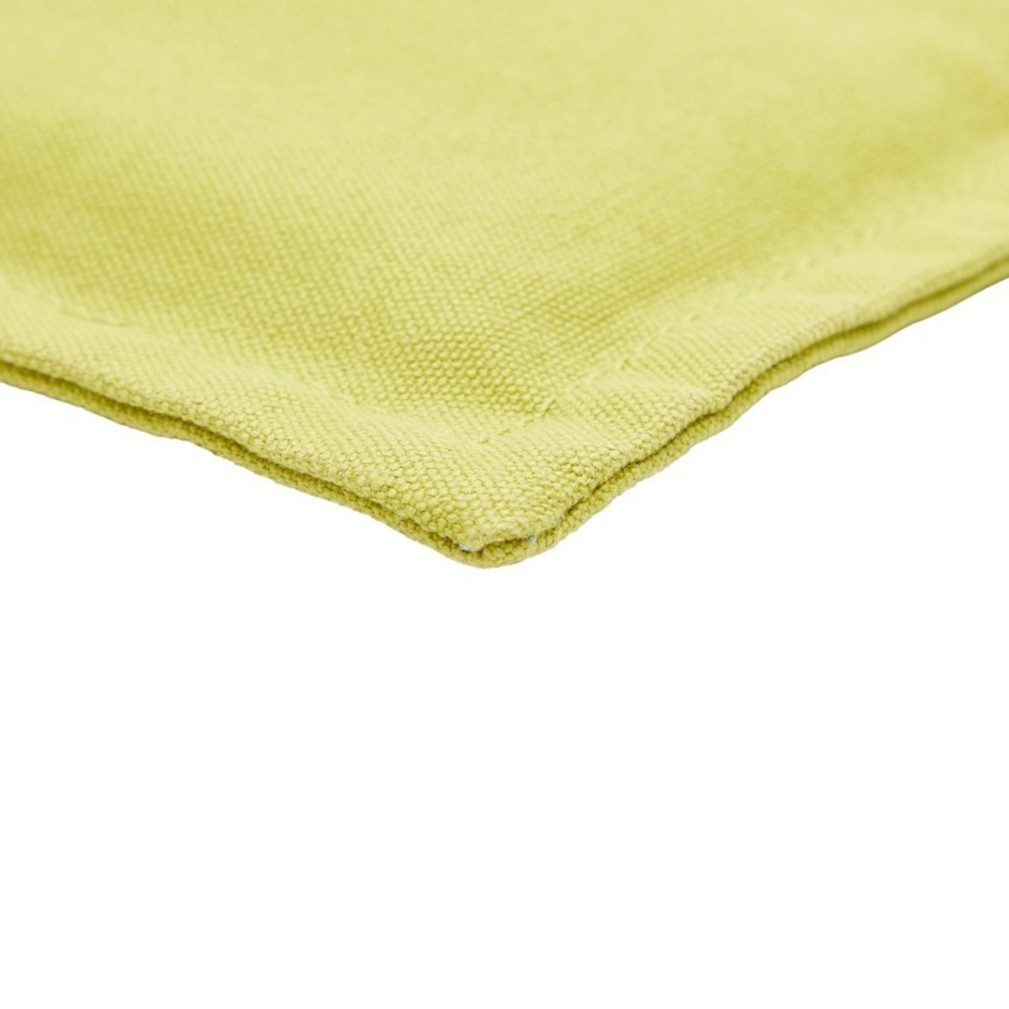 Hermes Hermès Bora MM (Medium) Pouch, Green Cotton, Women's, HERMES Size ONE SIZE - 4 Thumbnail