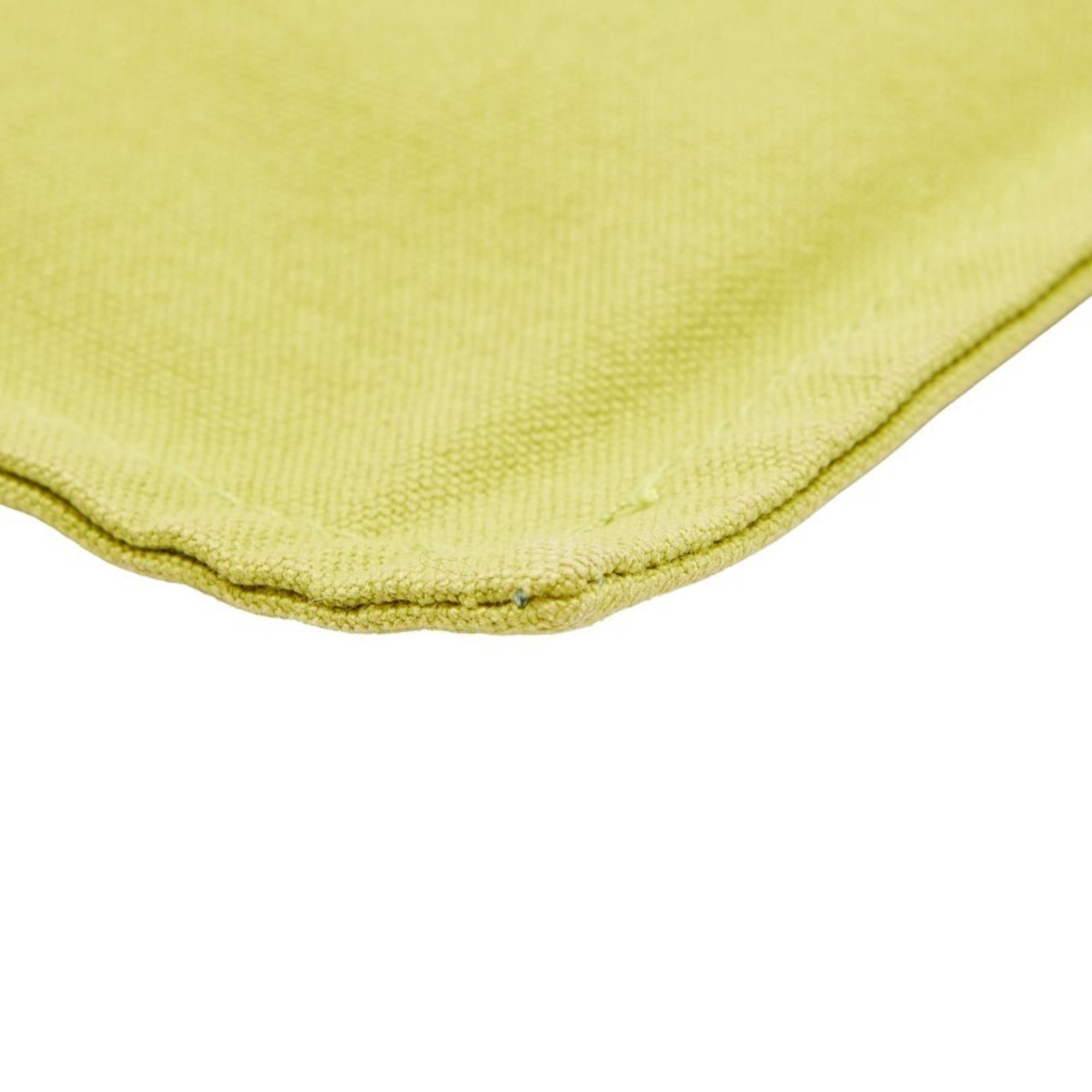 Hermes Hermès Bora PM (Small) Pouch, Green Cotton, Women's, HERMES Size ONE SIZE - 5 Thumbnail