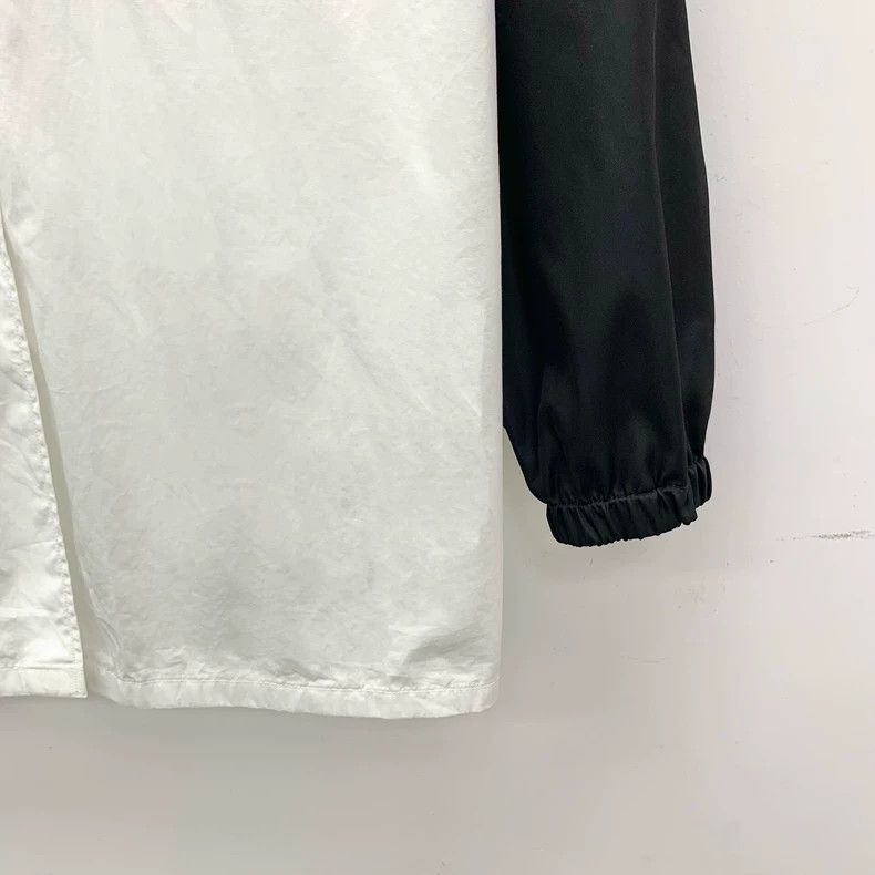 Prada Prada White Logo Cotton Long Sleeve Shirt Size US M / EU 48-50 / 2 - 4 Thumbnail
