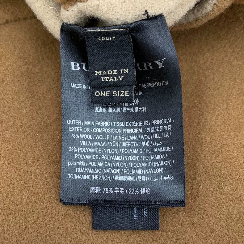 Burberry Burberry Brown Stripe Wool Cape Coat Size US S / EU 44-46 / 1 - 7 Thumbnail