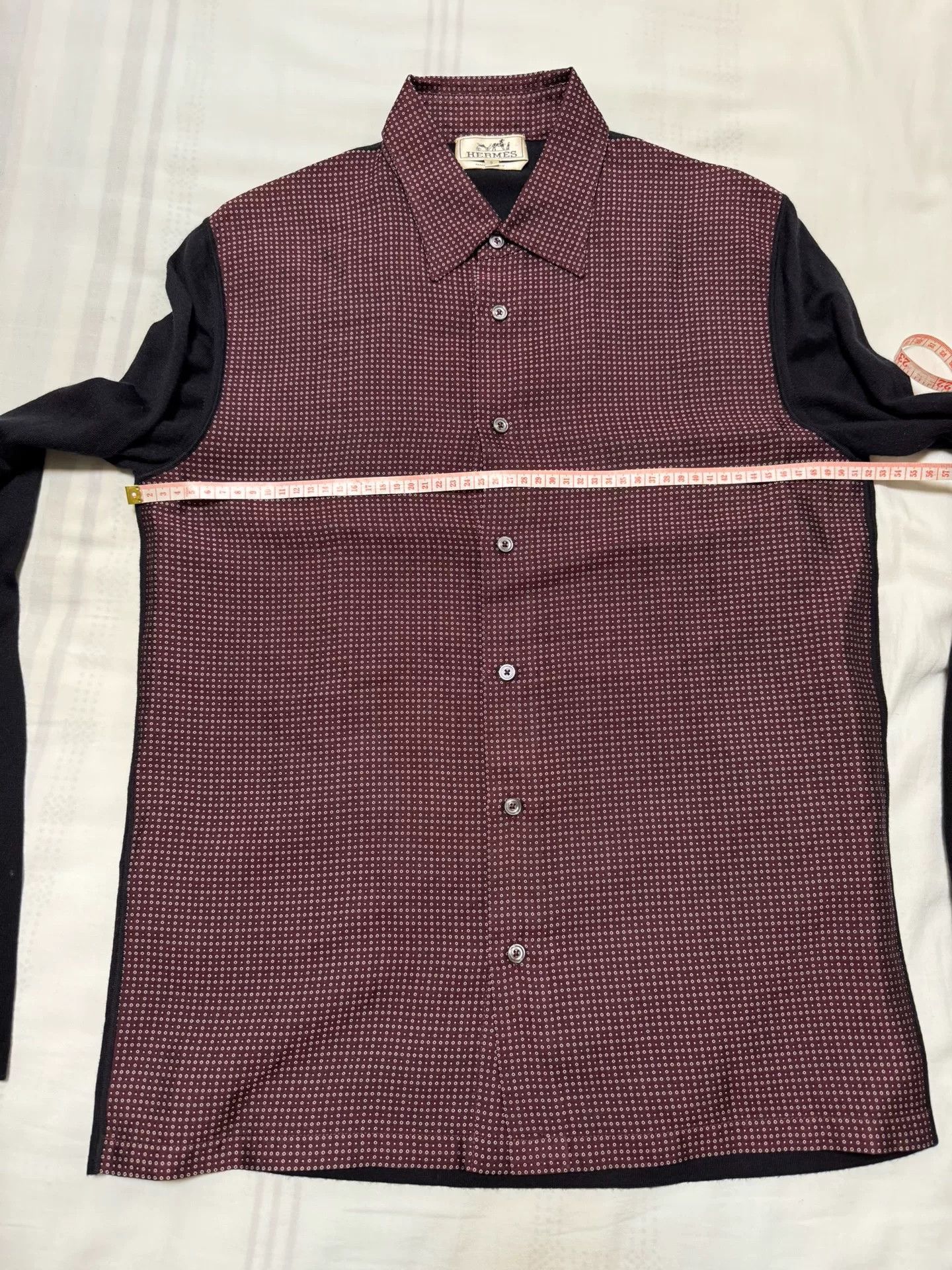 Hermes Hermes Cashmere Silk Button Up Shirt Size US S / EU 44-46 / 1 - 4 Thumbnail