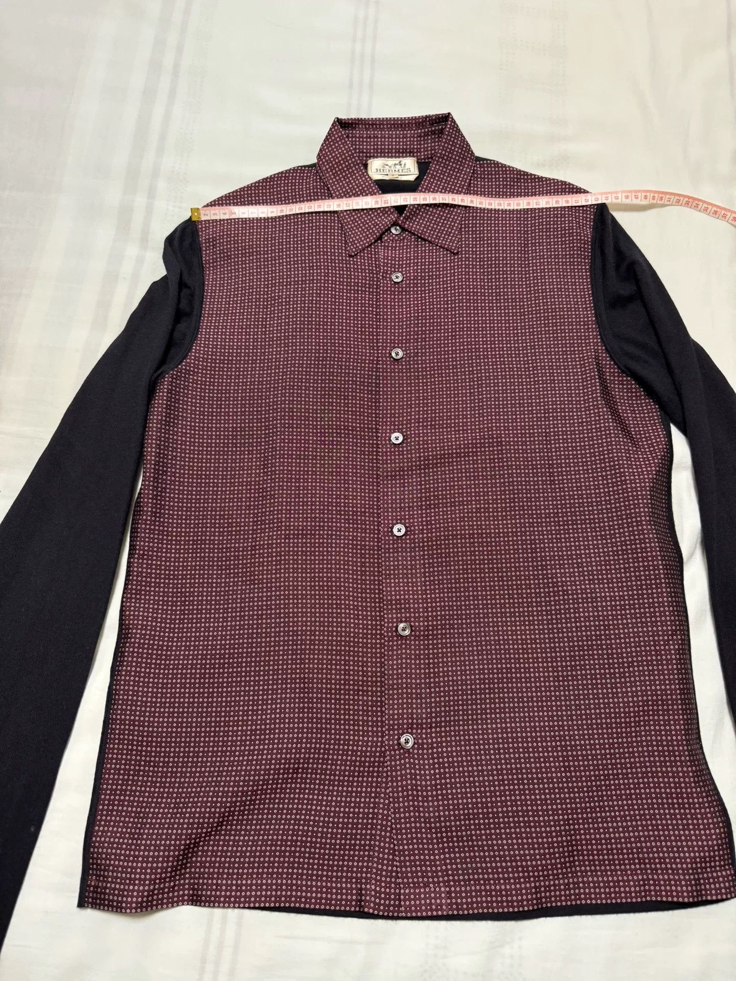 Hermes Hermes Cashmere Silk Button Up Shirt Size US S / EU 44-46 / 1 - 3 Thumbnail