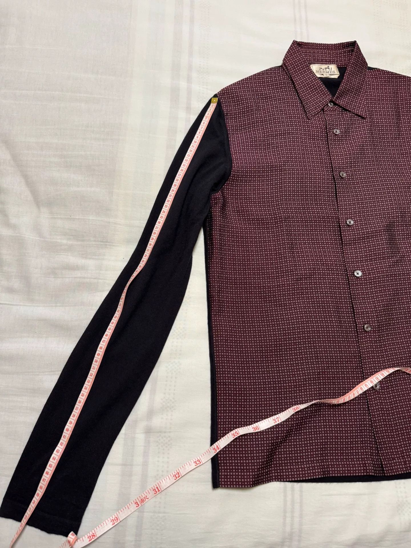 Hermes Hermes Cashmere Silk Button Up Shirt Size US S / EU 44-46 / 1 - 6 Thumbnail