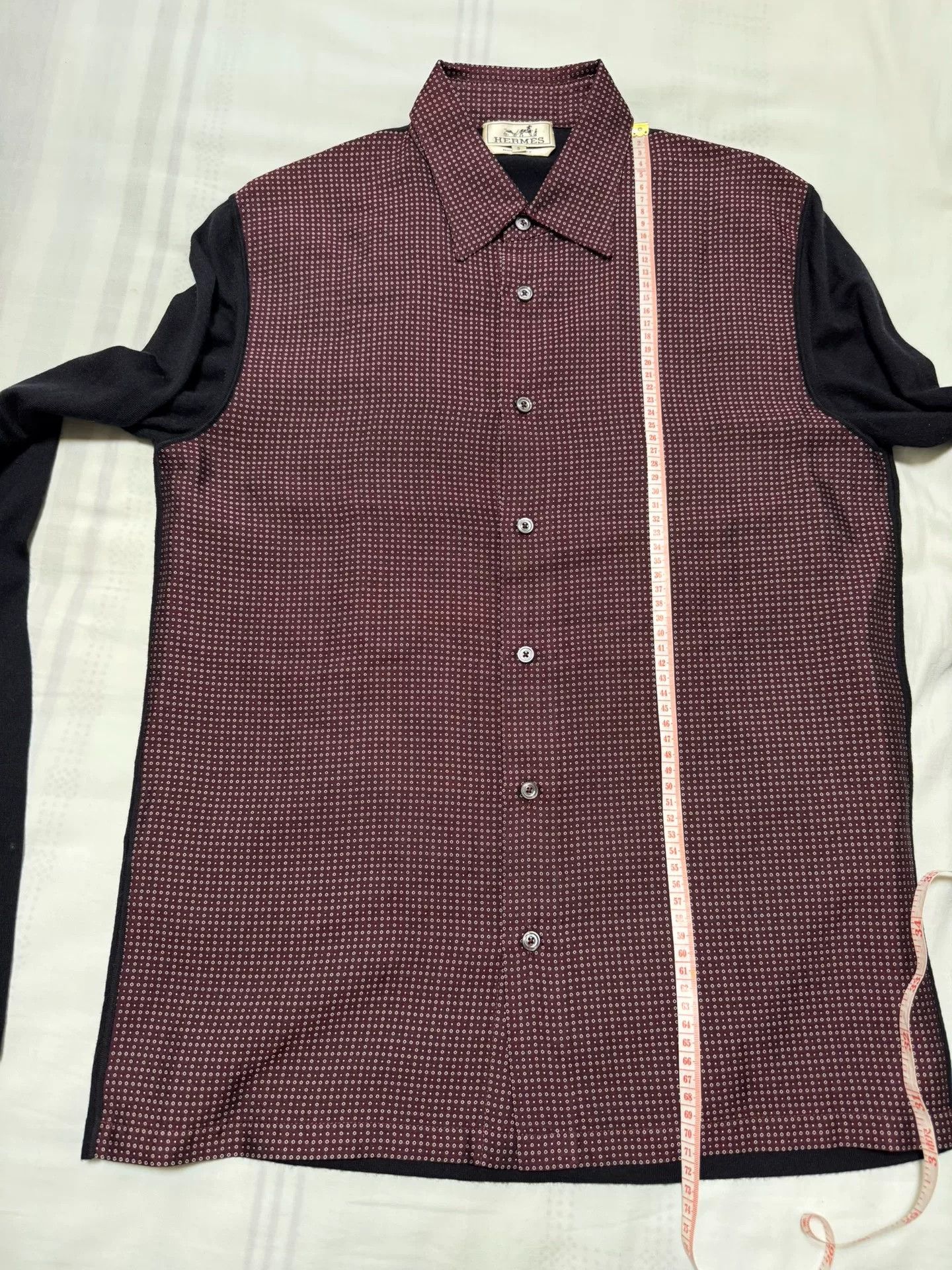 Hermes Hermes Cashmere Silk Button Up Shirt Size US S / EU 44-46 / 1 - 5 Thumbnail
