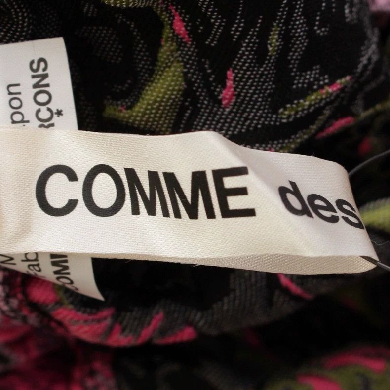 Comme des Garcons COMME des GARCONS Pink Floral Vintage Skirt Size US 26 / EU 42 - 8 Thumbnail