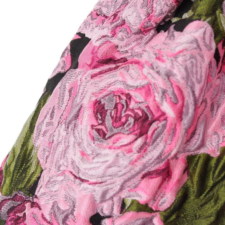 Comme des Garcons COMME des GARCONS Pink Floral Vintage Skirt Size US 26 / EU 42 - 4 Thumbnail