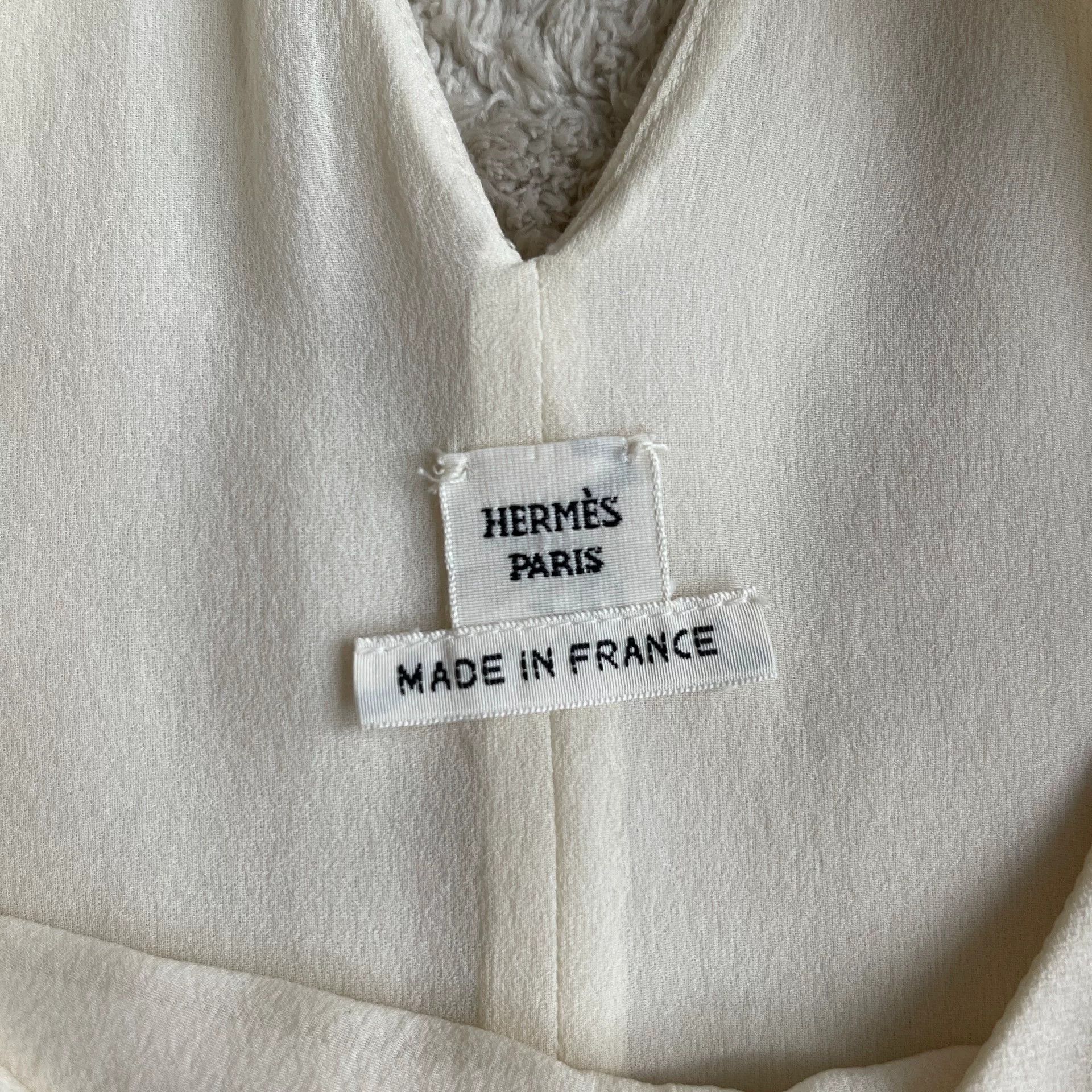 Hermes Hermes Double Silk Layered Top Size 36 Size US S / EU 44-46 / 1 - 5 Thumbnail