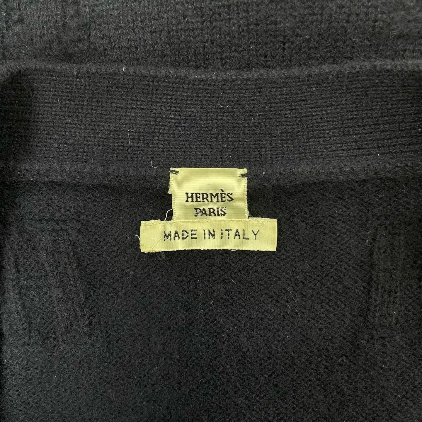 Hermes navy blue Hermes knit cardigan for women Size US S / EU 44-46 / 1 - 3 Thumbnail