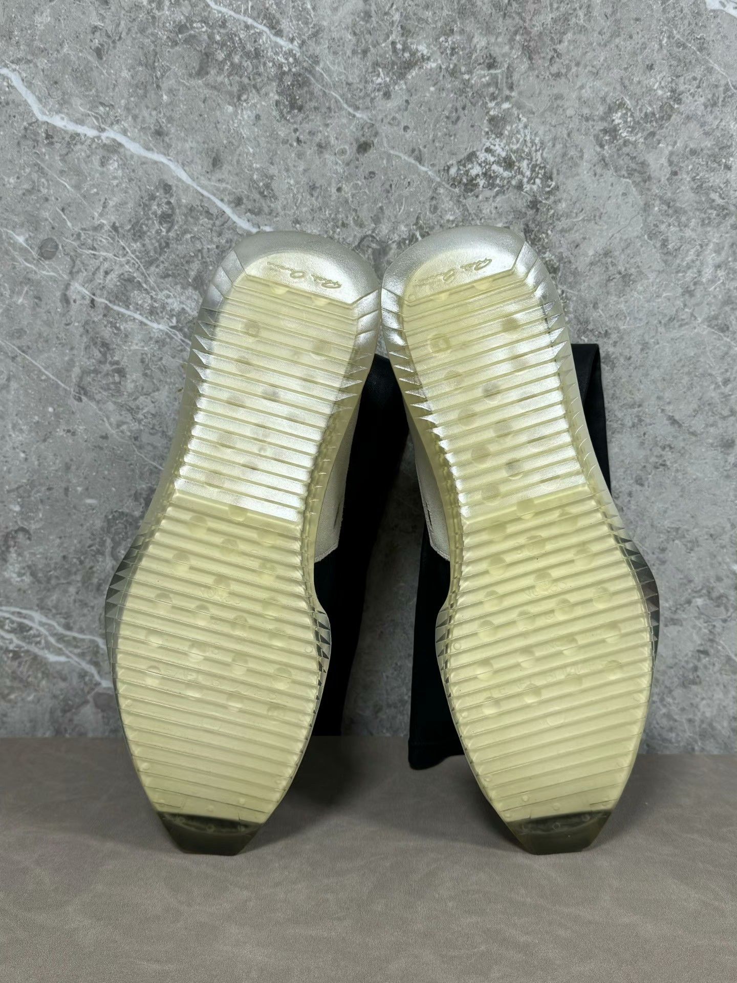 Rick Owens Rick Owens Oblique Runner Stretch Sock Boots Size US 11.5 / EU 44-45 - 6 Thumbnail