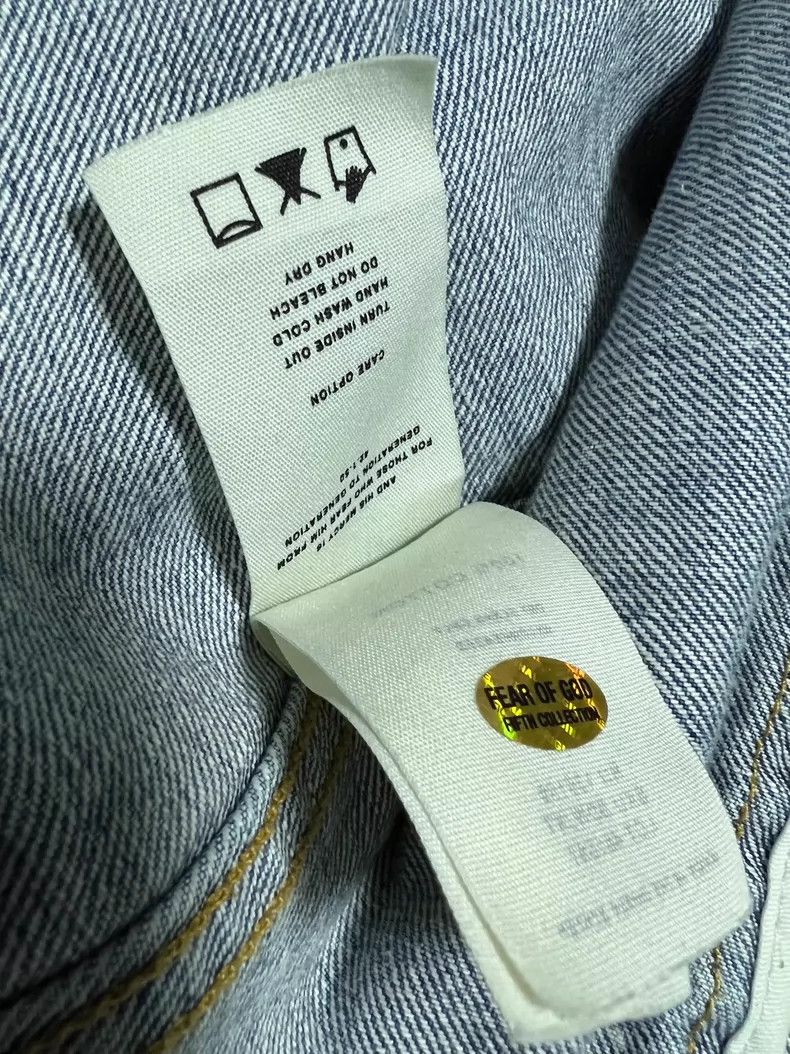 Fear of God Fear of God 5th Denim Jacket Size US L / EU 52-54 / 3 - 3 Thumbnail