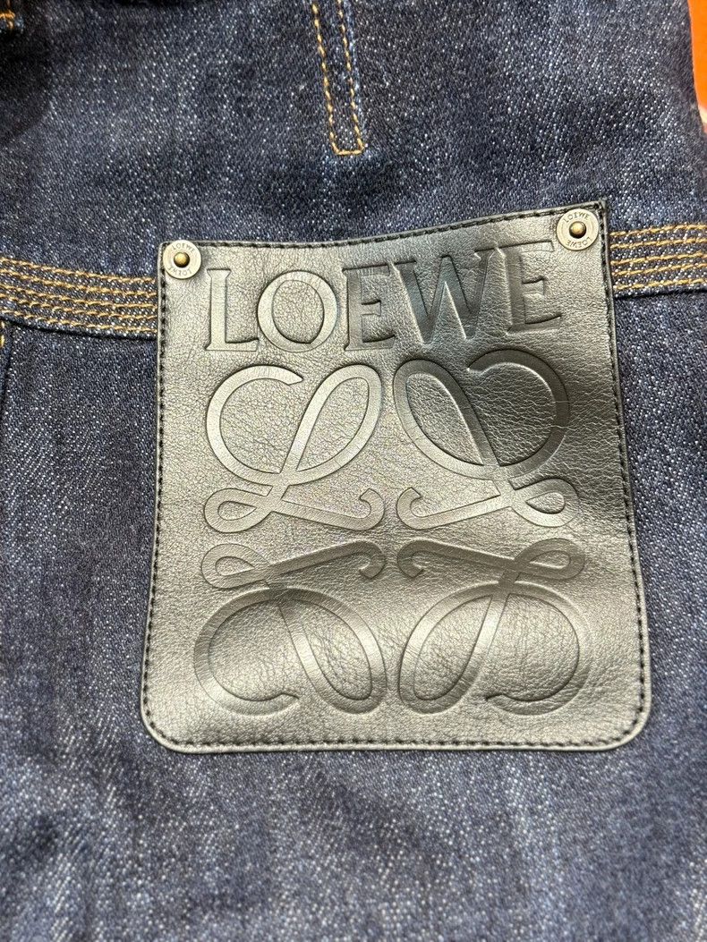 Loewe Loewe Dark Blue Denim Skirt Size US 34 / EU 50 - 5 Thumbnail