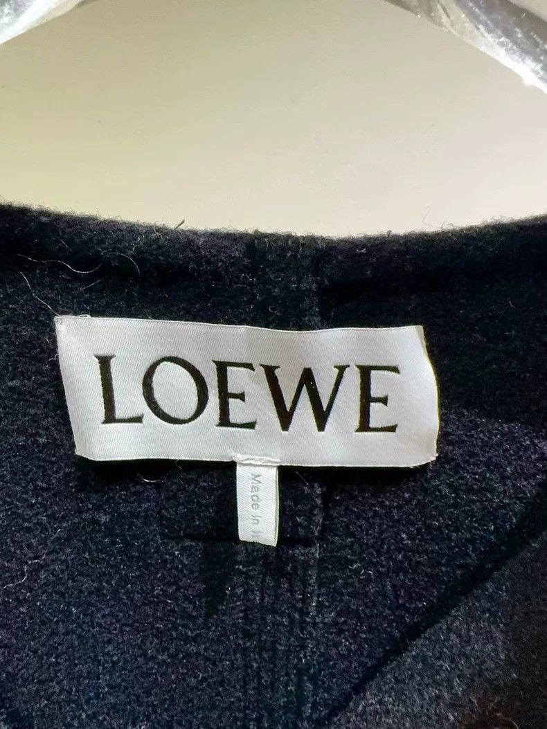 Loewe Loewe 23AW Black Wool Coat Size US S / EU 44-46 / 1 - 5 Thumbnail