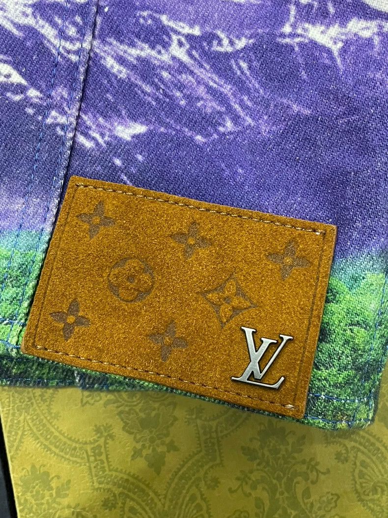 Louis Vuitton LV Gradient Snow Mountain Denim Jacket Size US M / EU 48-50 / 2 - 4 Thumbnail