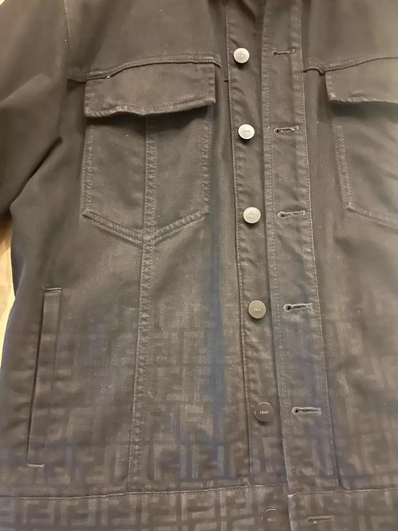 Fendi Fendi FF Gradient Denim Jacket Size US L / EU 52-54 / 3 - 6 Thumbnail